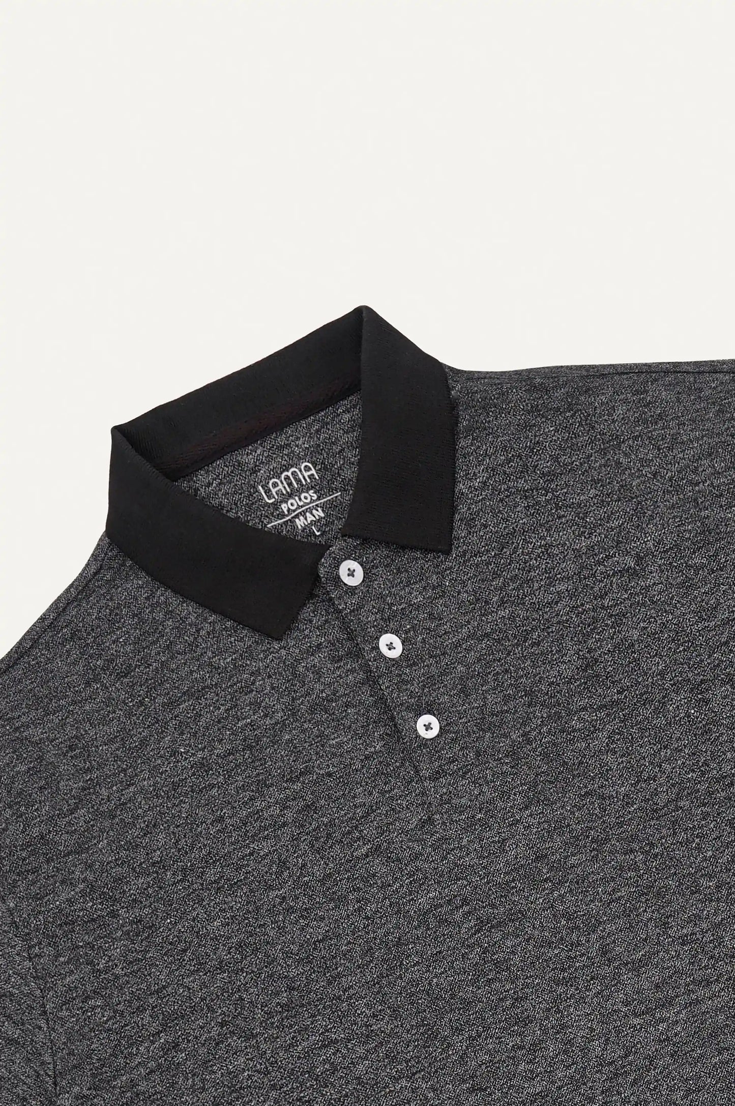 BLACK EVERYDAY POLO