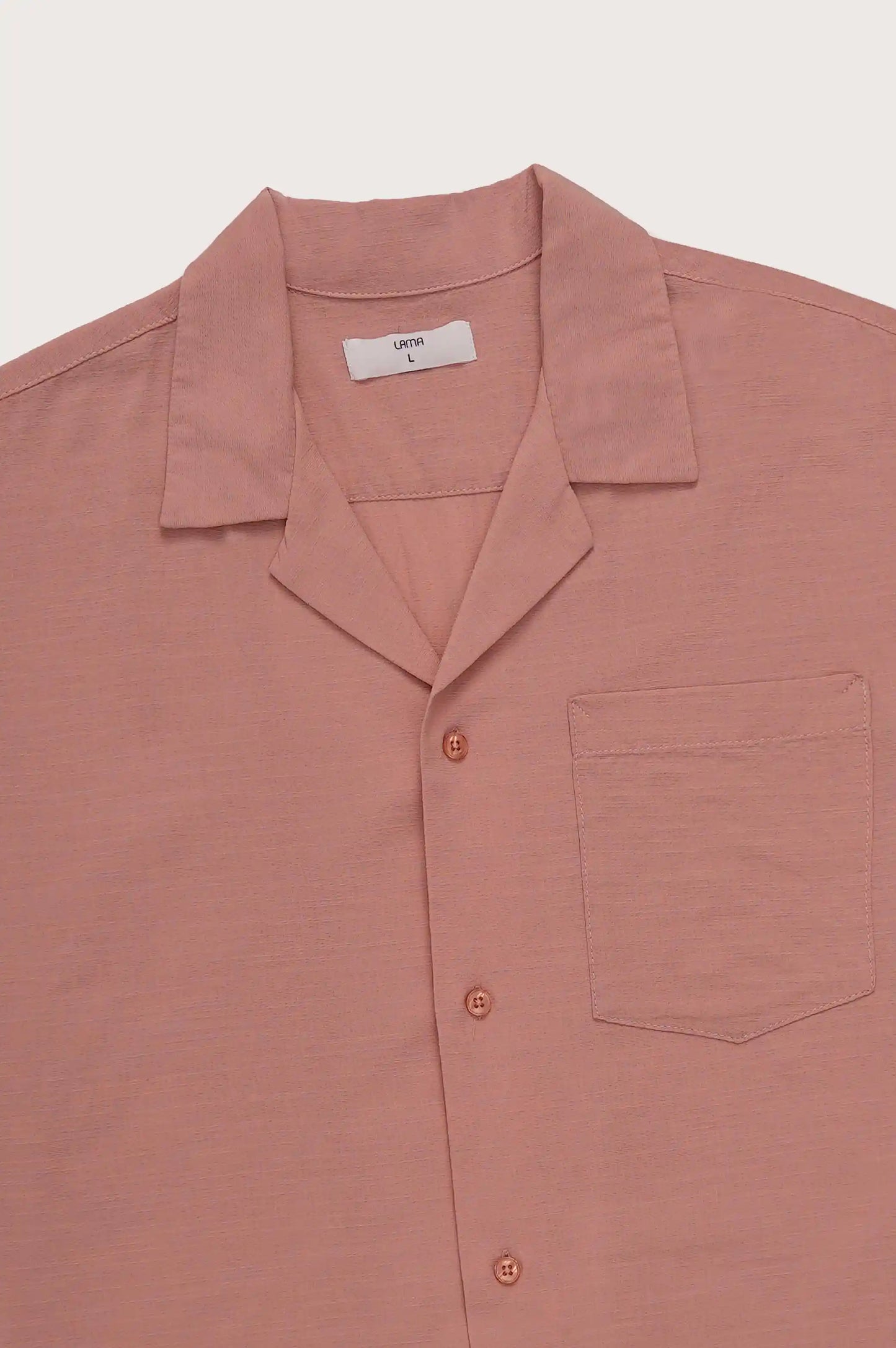 TEA PINK SAFARI SHIRT