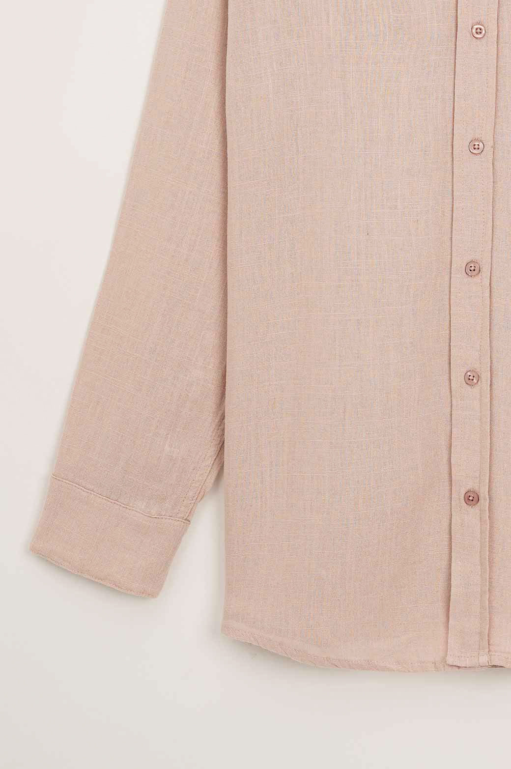 PINK BASIC BUTTON DOWN SHIRT