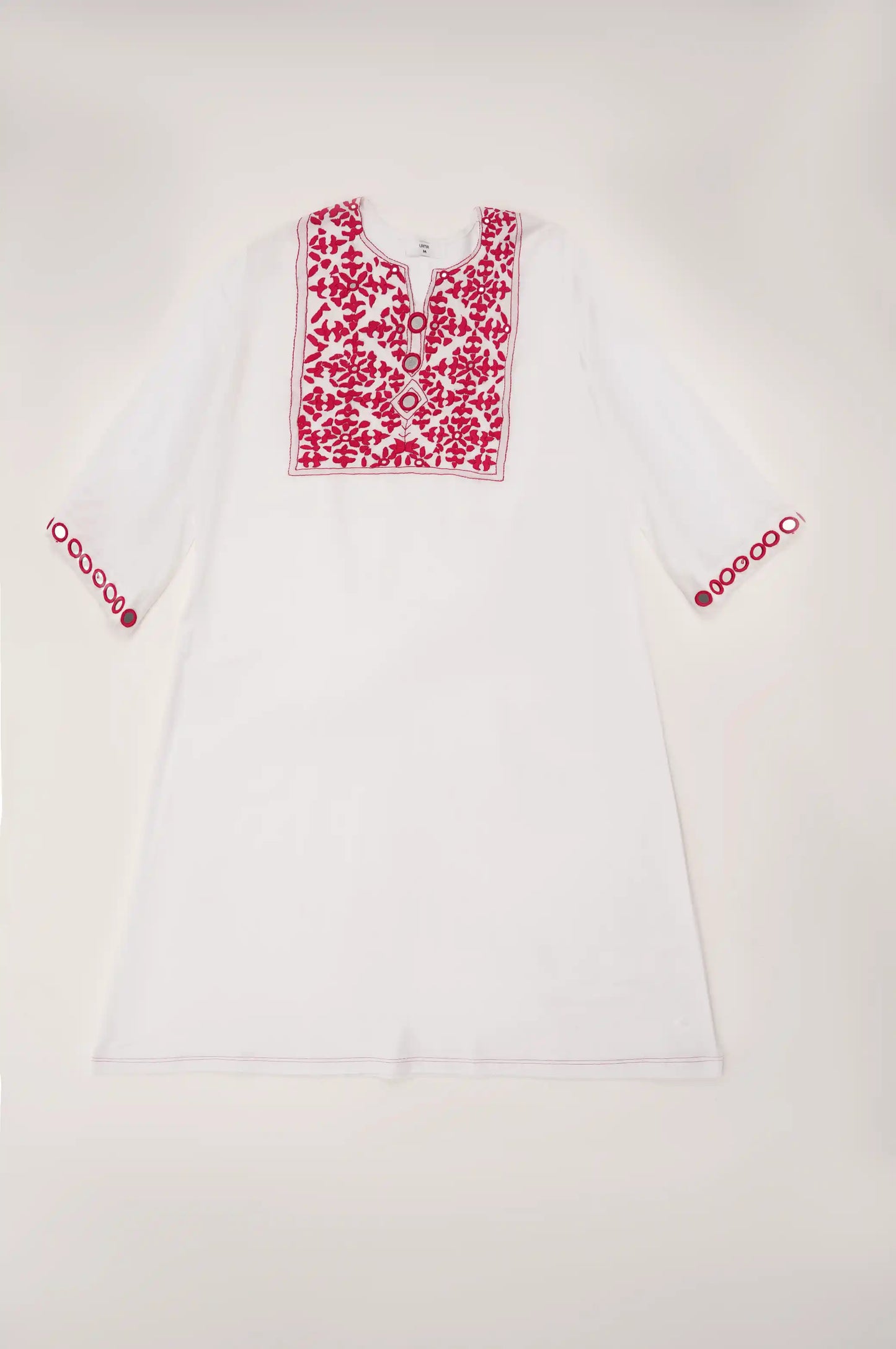 White ARTISANAL KAFTAN