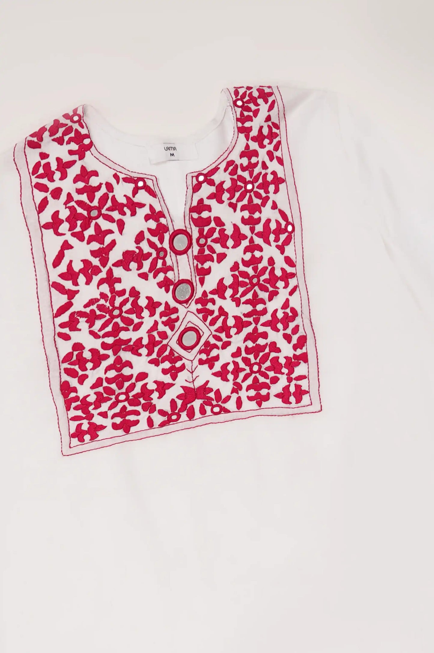 White ARTISANAL KAFTAN