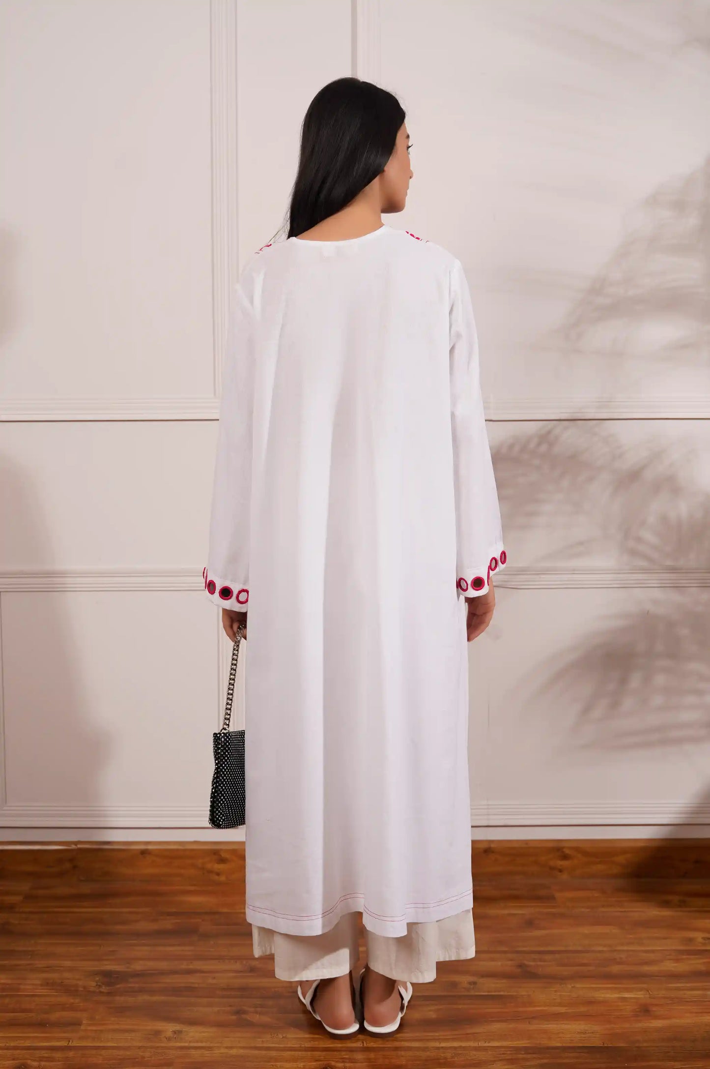 White ARTISANAL KAFTAN
