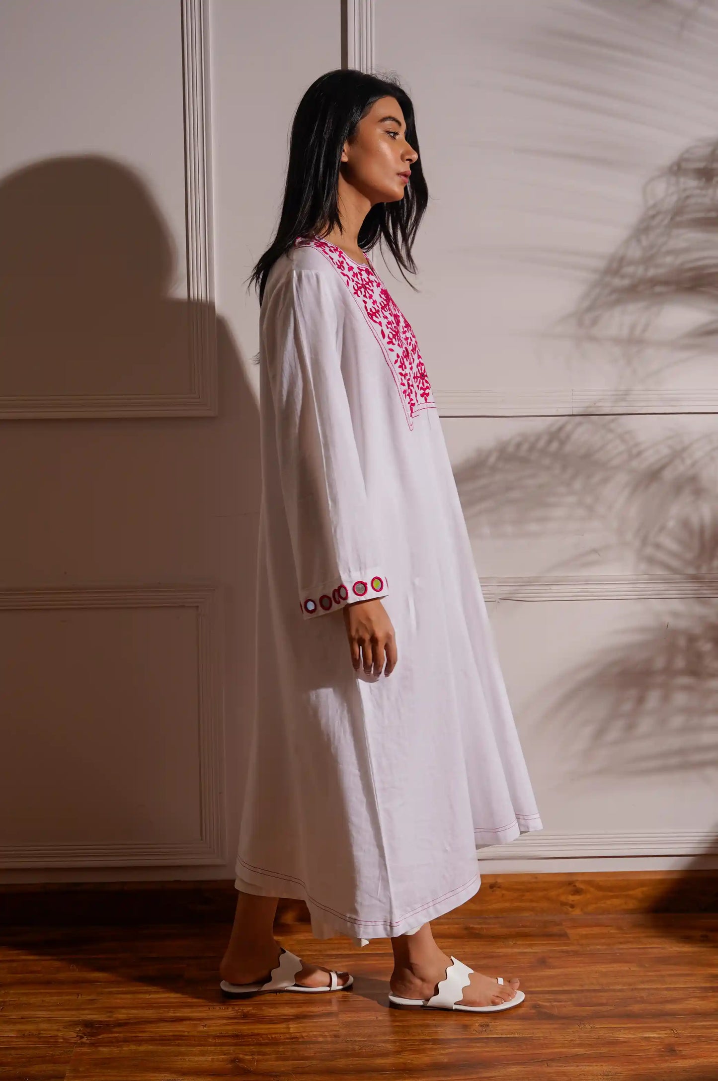 White ARTISANAL KAFTAN