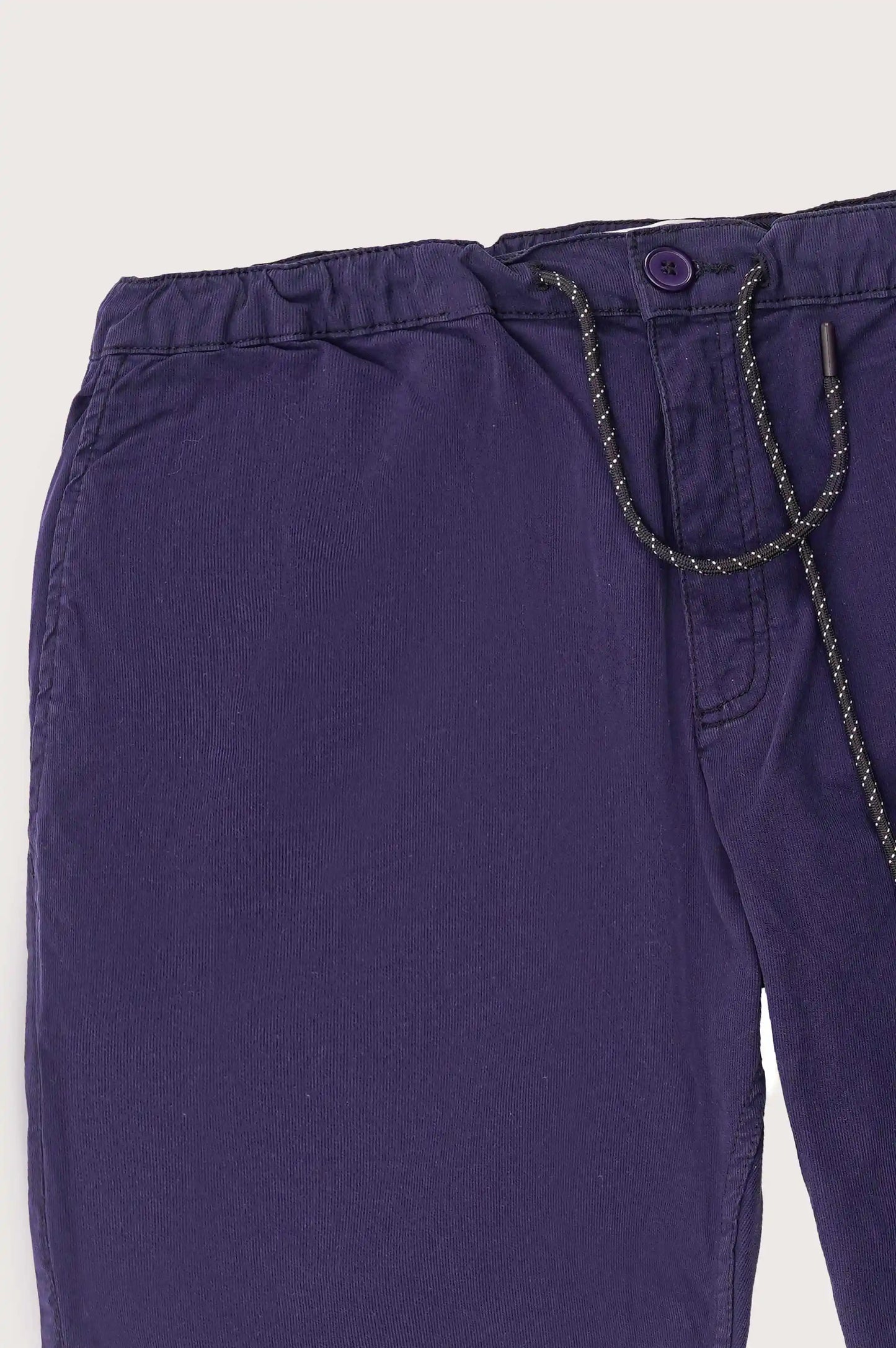 NAVY DRAWSTRING EASY SHORTS