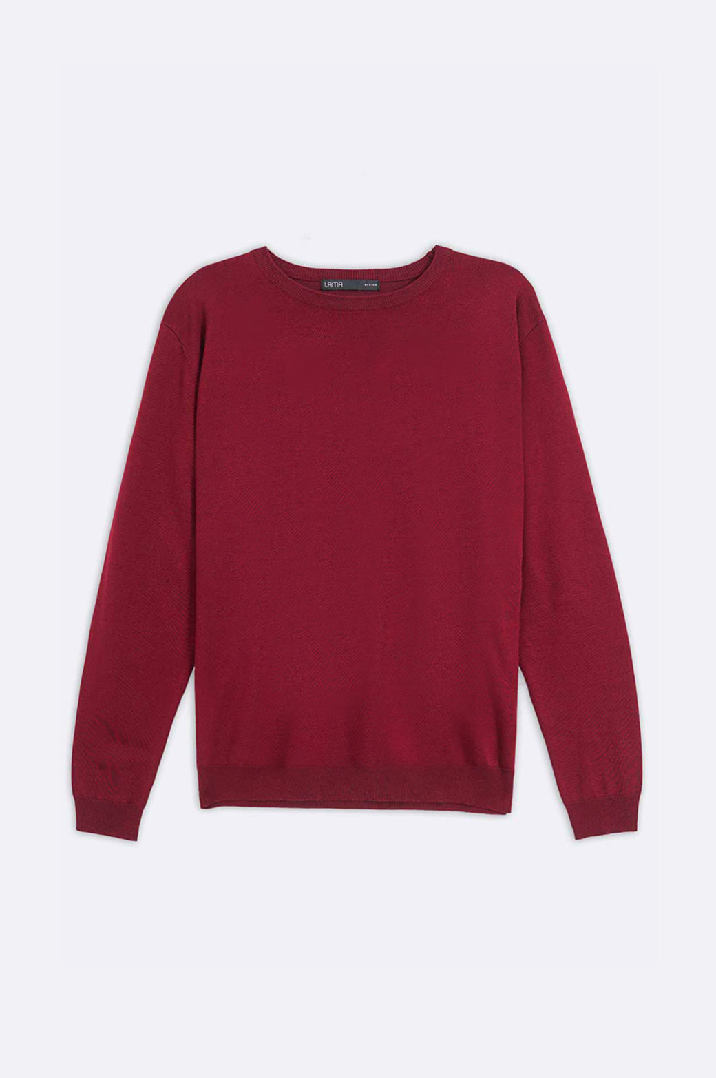 MAROON CREW NECK SWEATER