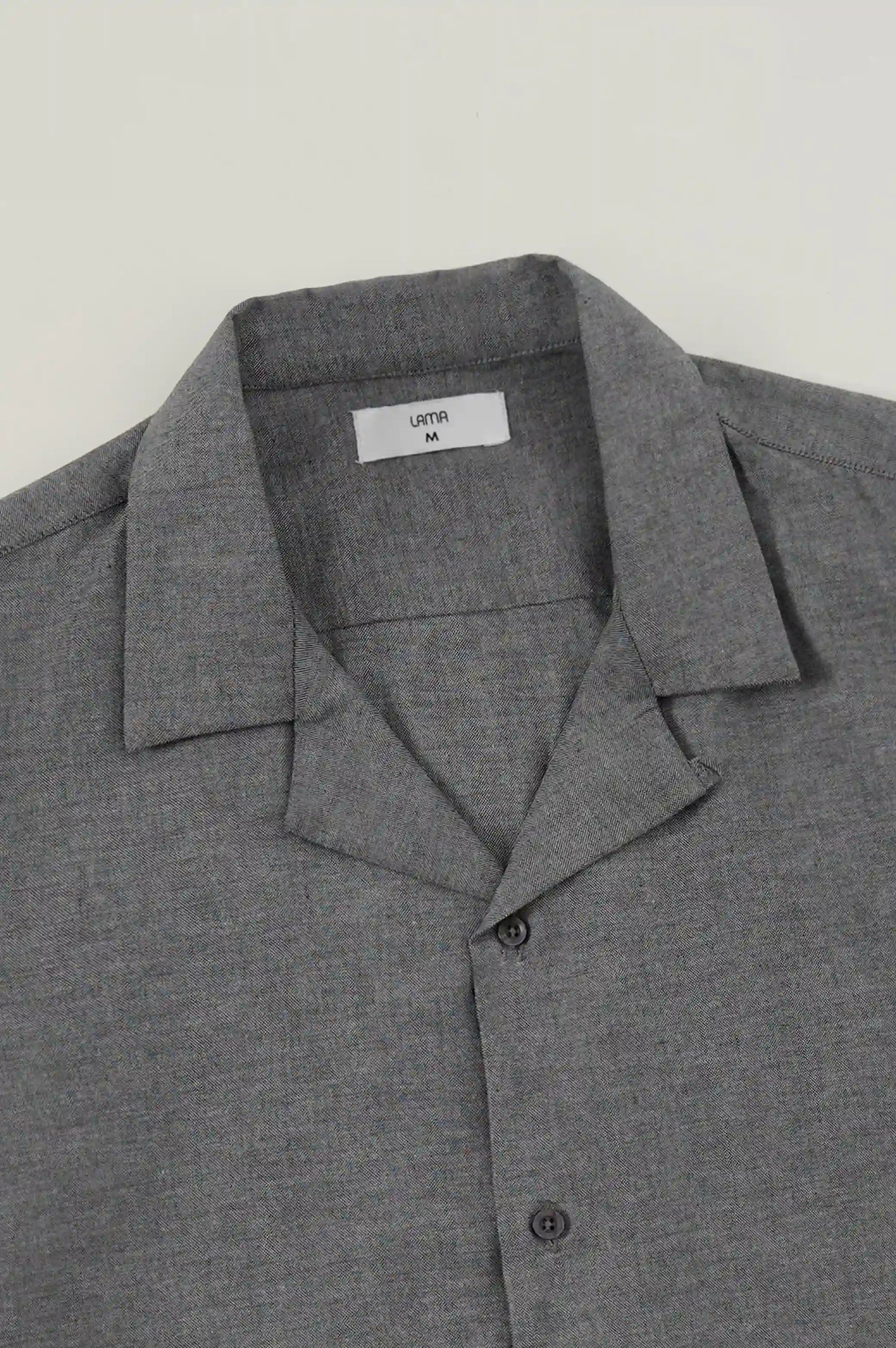 CHARCOAL SAFARI BUTTON DOWN