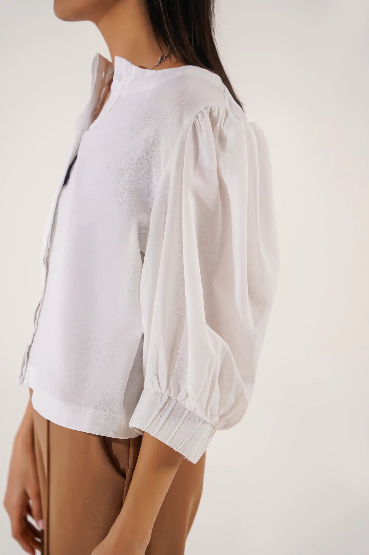 White button Down Blouse