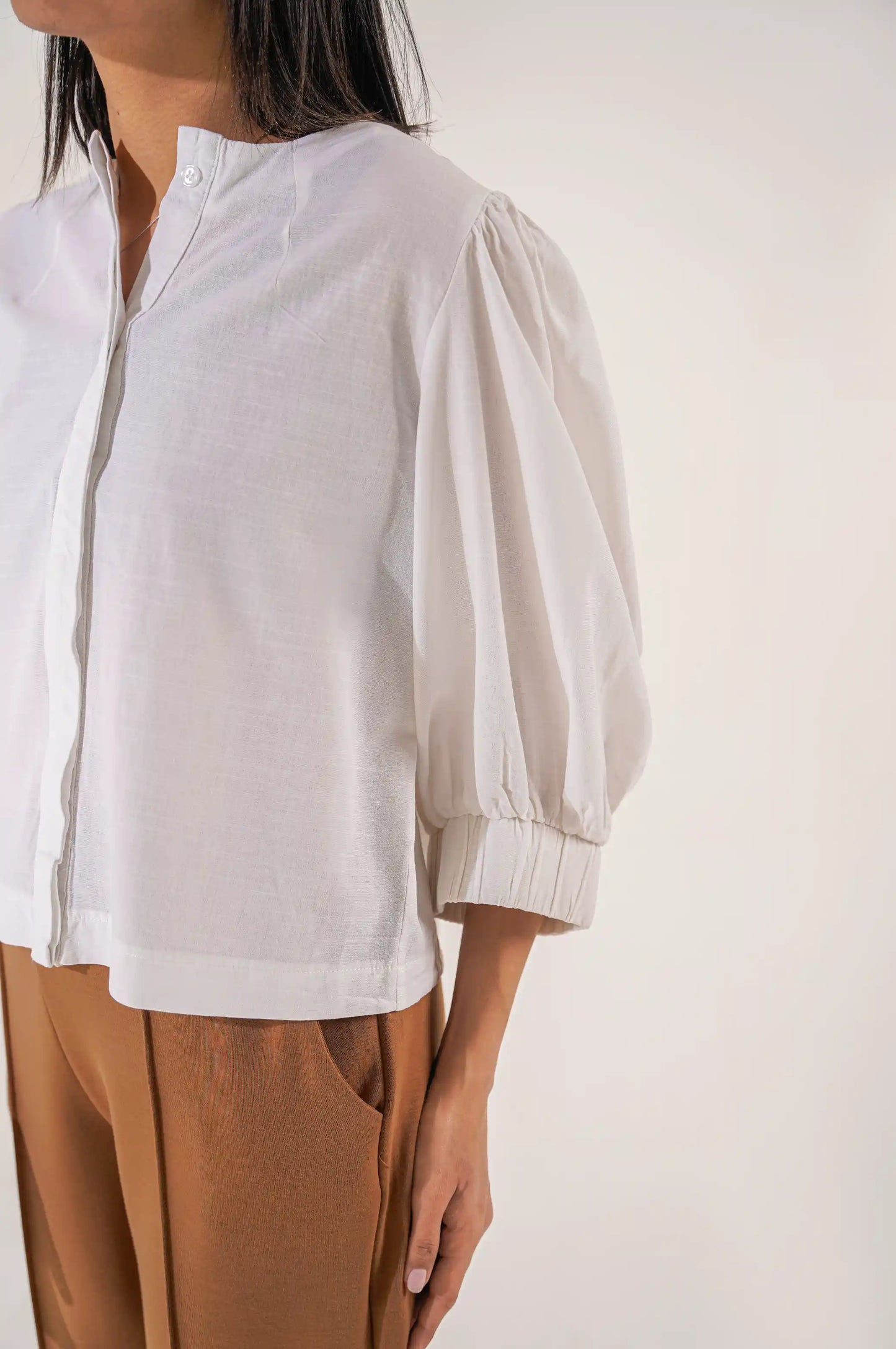 White button Down Blouse
