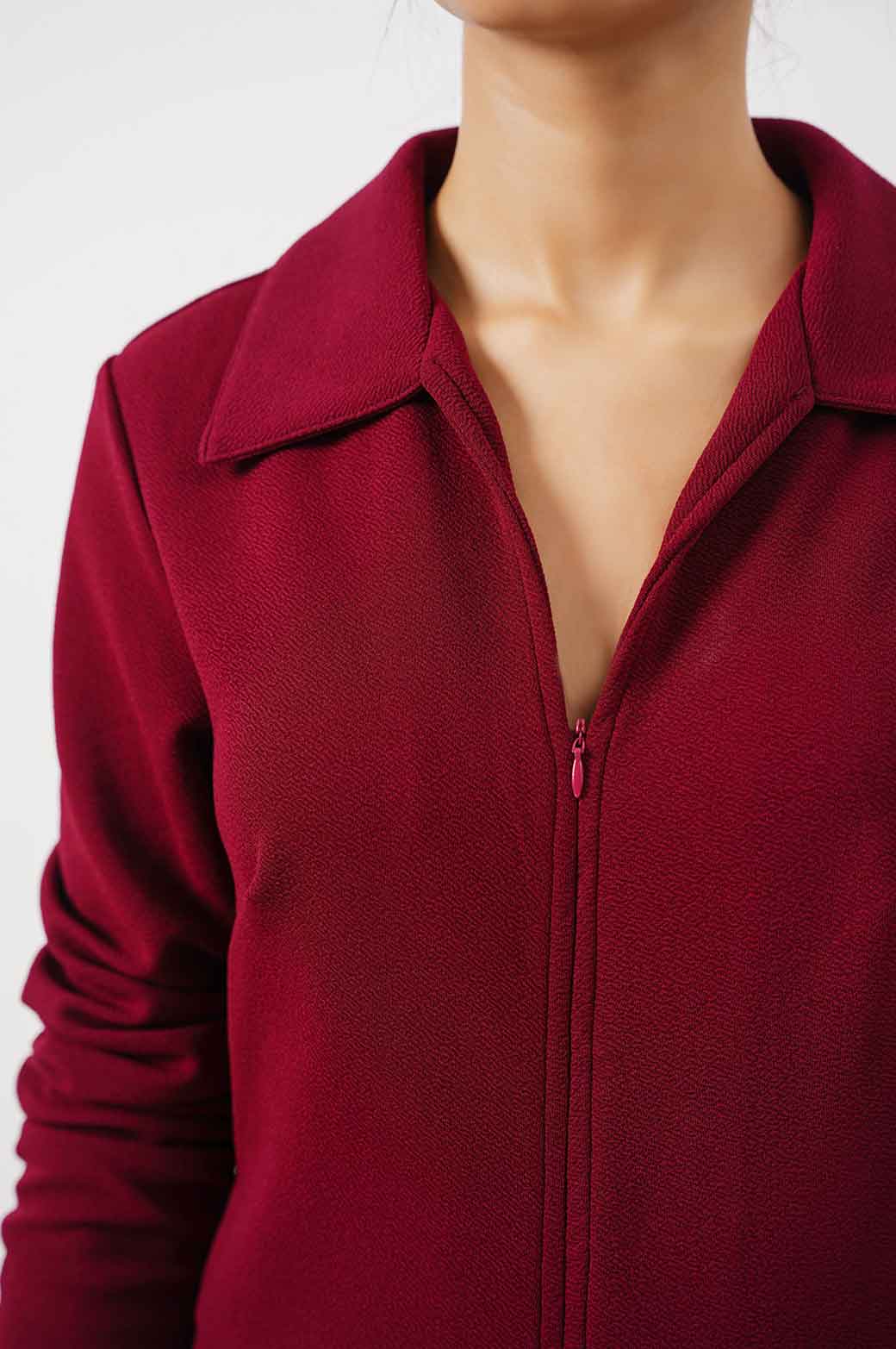 PLUM AVIATOR JUMPSUITE