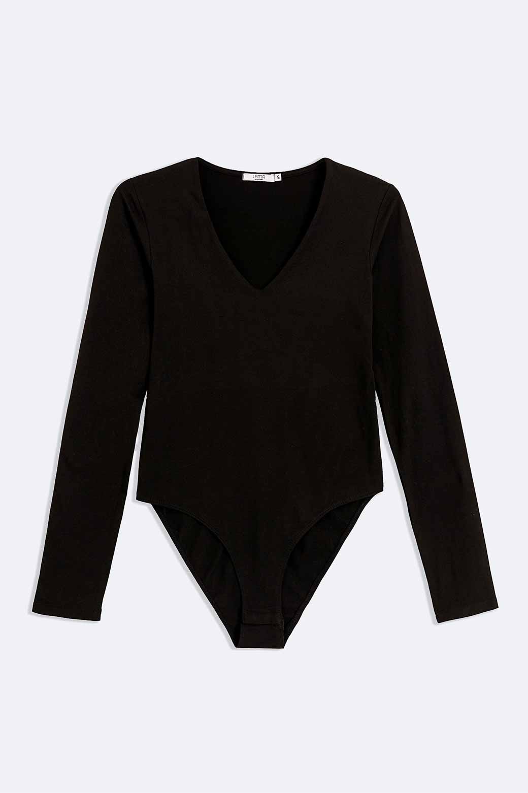 BLACK BALLET BODYSUIT