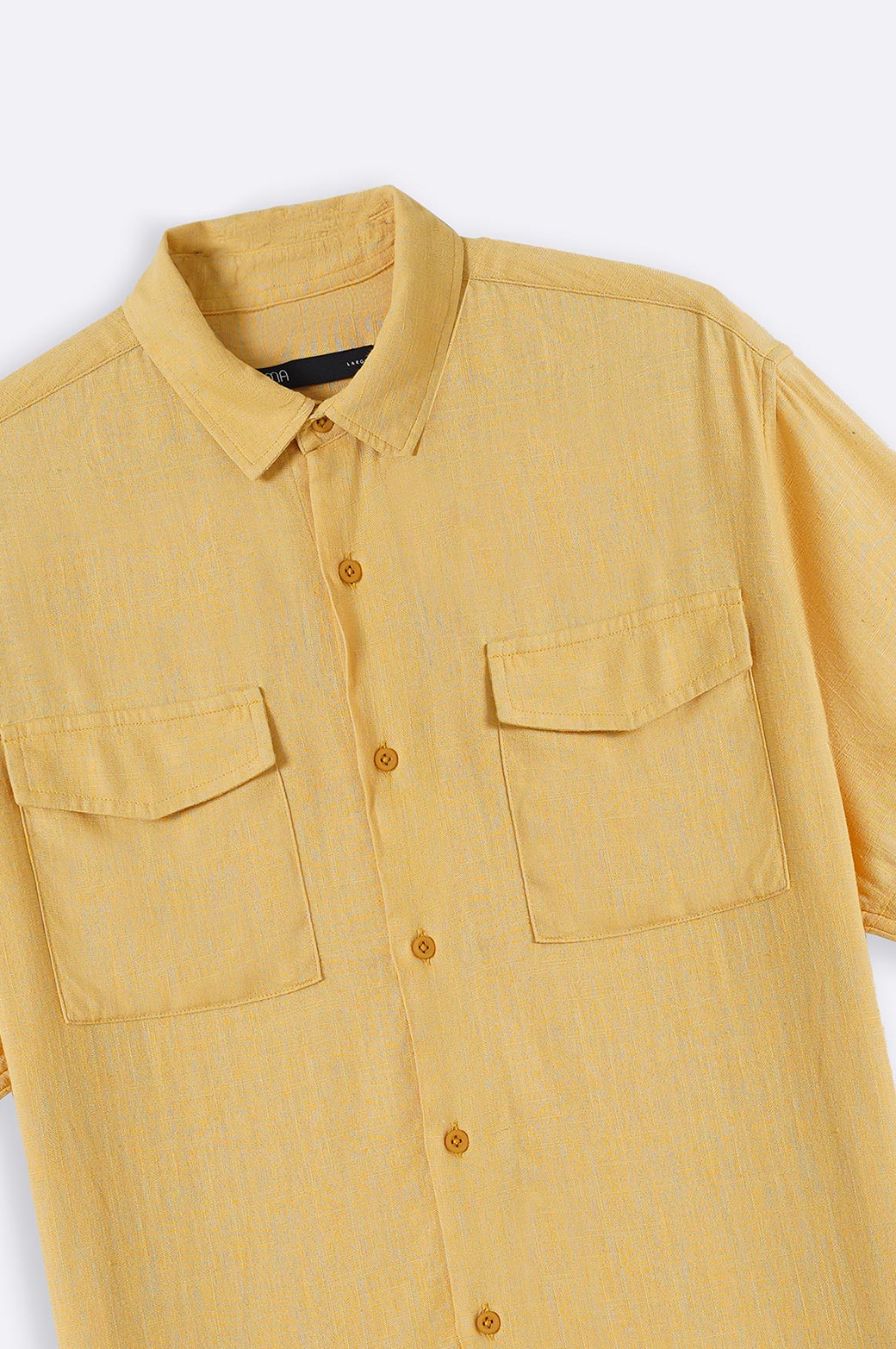 MUSTARD BUTTON DOWN SHIRT