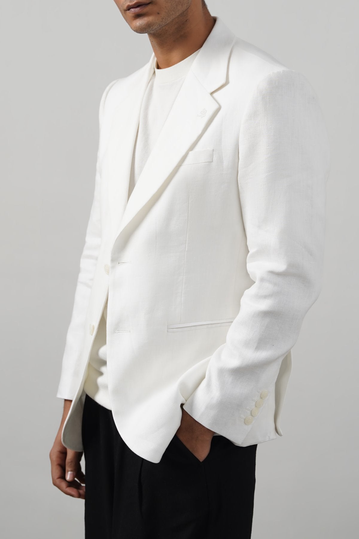 PURE LINEN BLAZER – Lama Retail