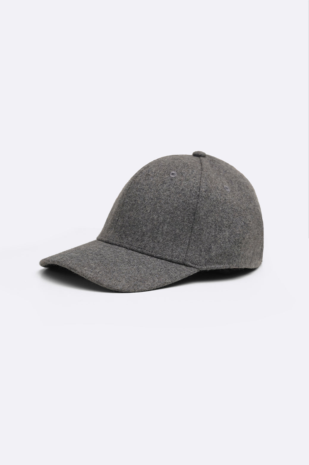 DARK GREY WOOL CAP