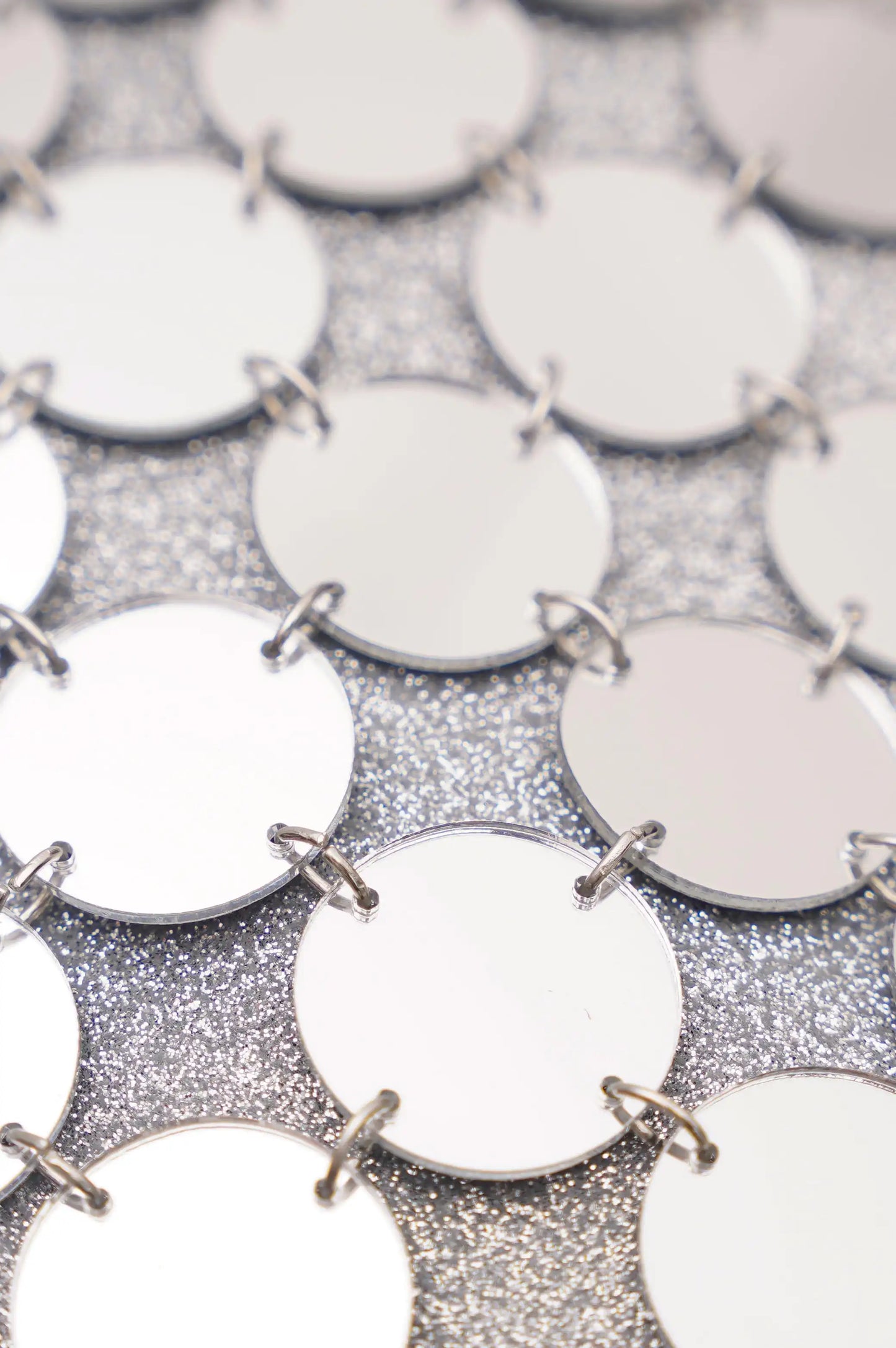 Silver Sequin Purse