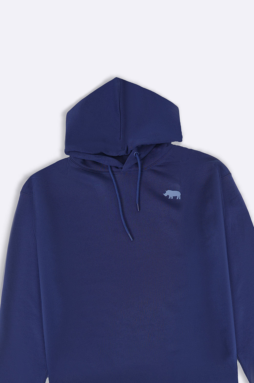 MIDNIGHT BLUE EMBLEM PRINTED HOODIE
