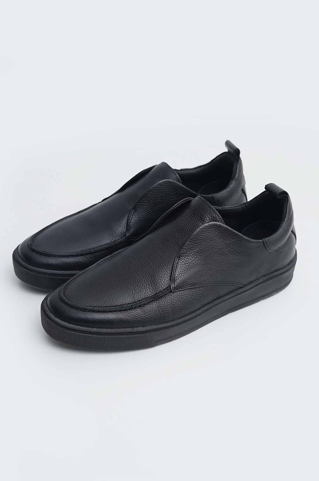 BLACK DAD LOAFERS