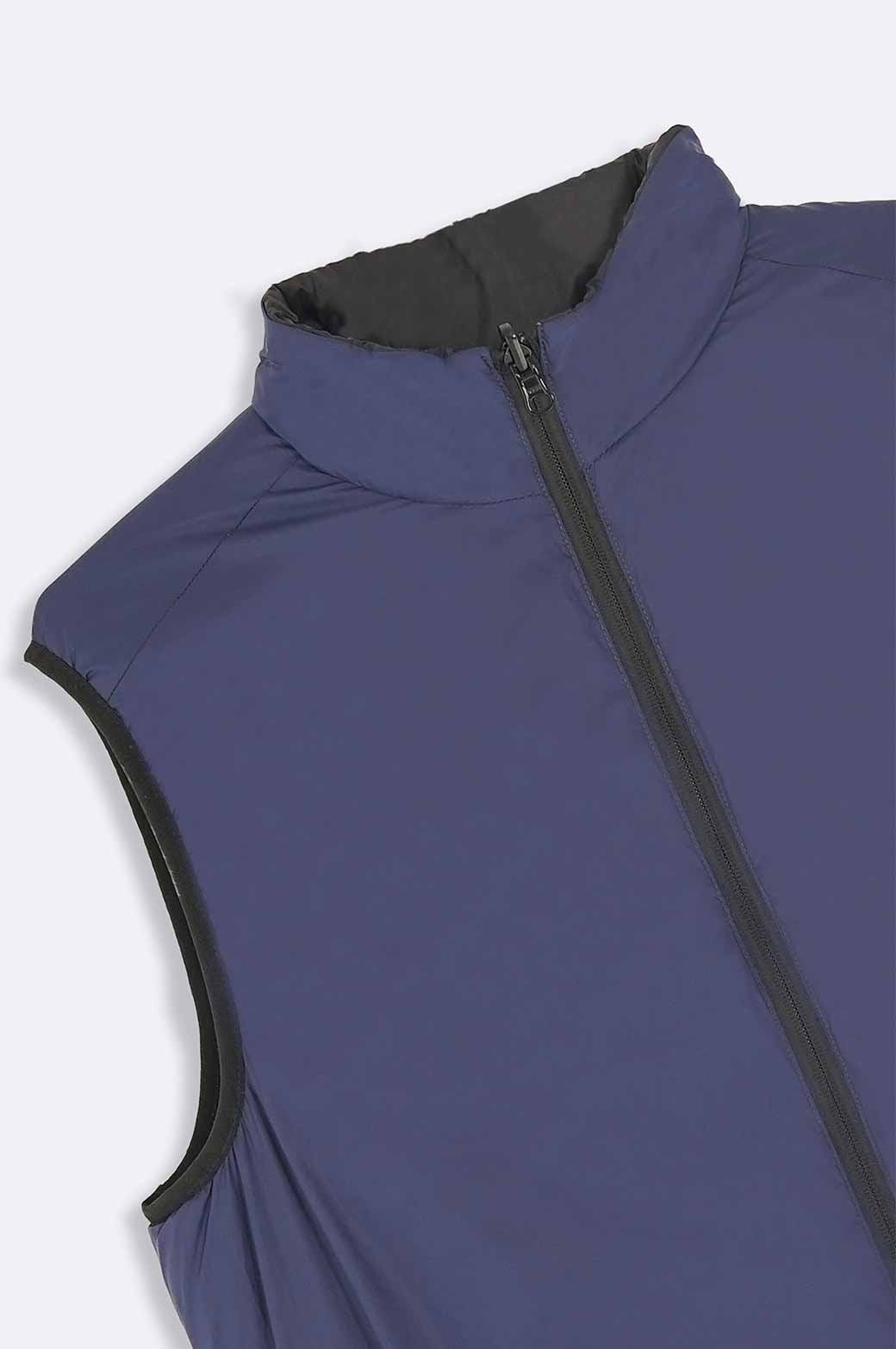 NAVY LIGHTWEIGHT REVERSIBLE GILET