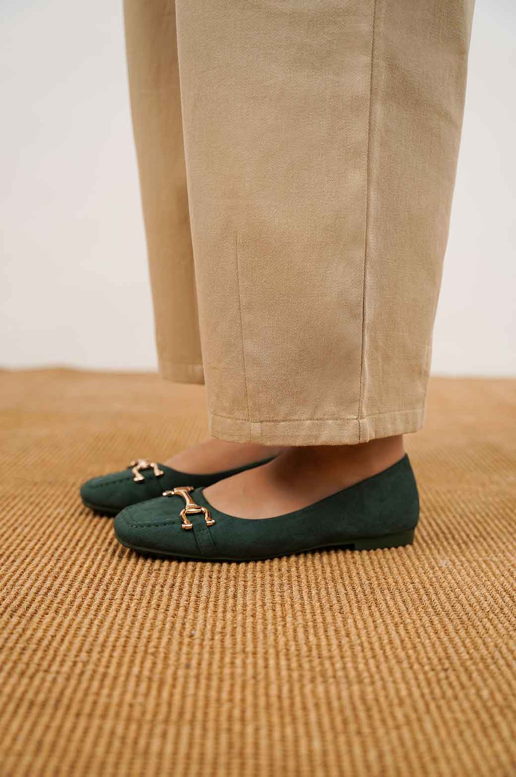 TEAL ANYA MAMA FLATS