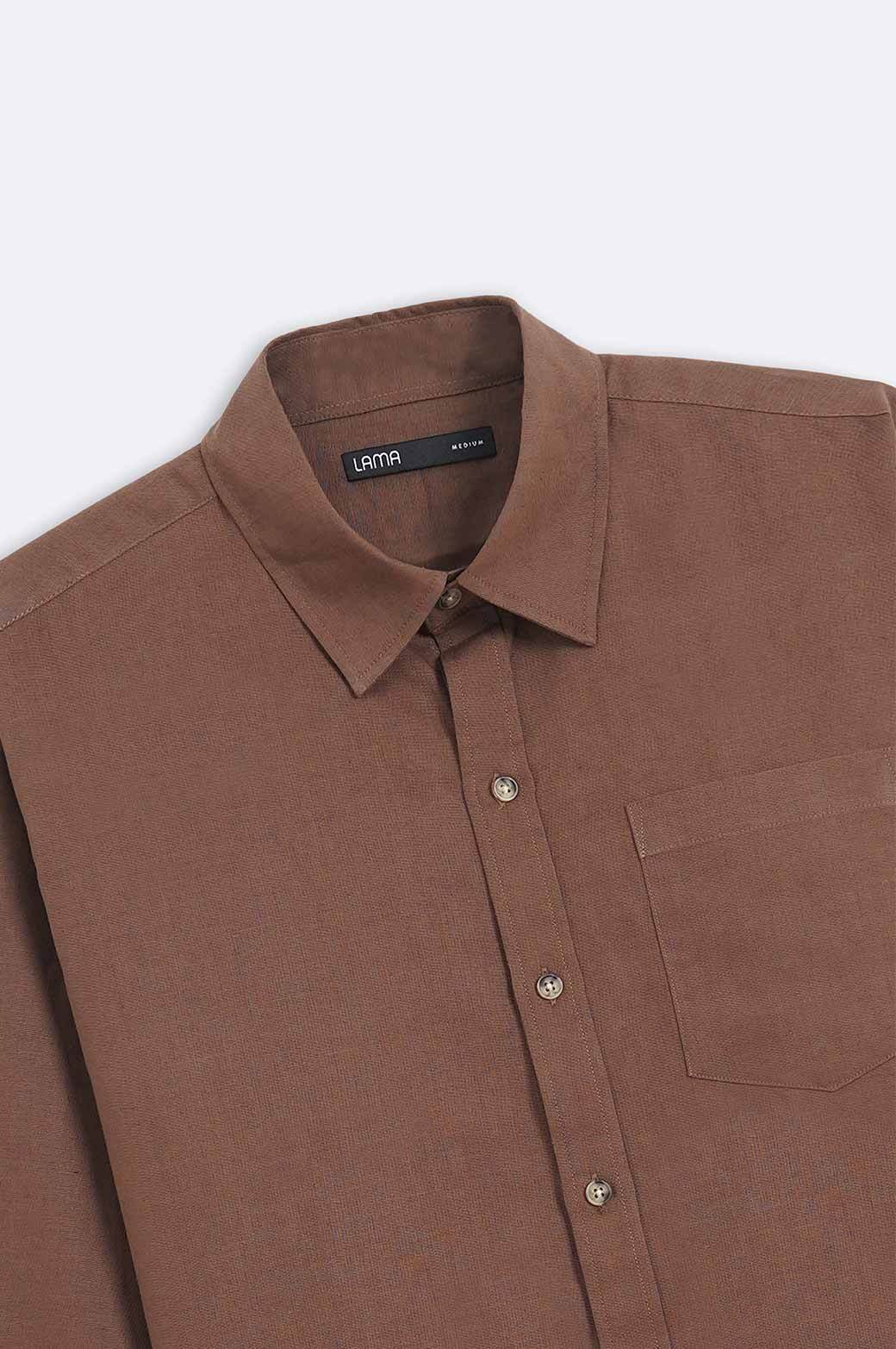 CHOCOLATE BASIC SHIRT