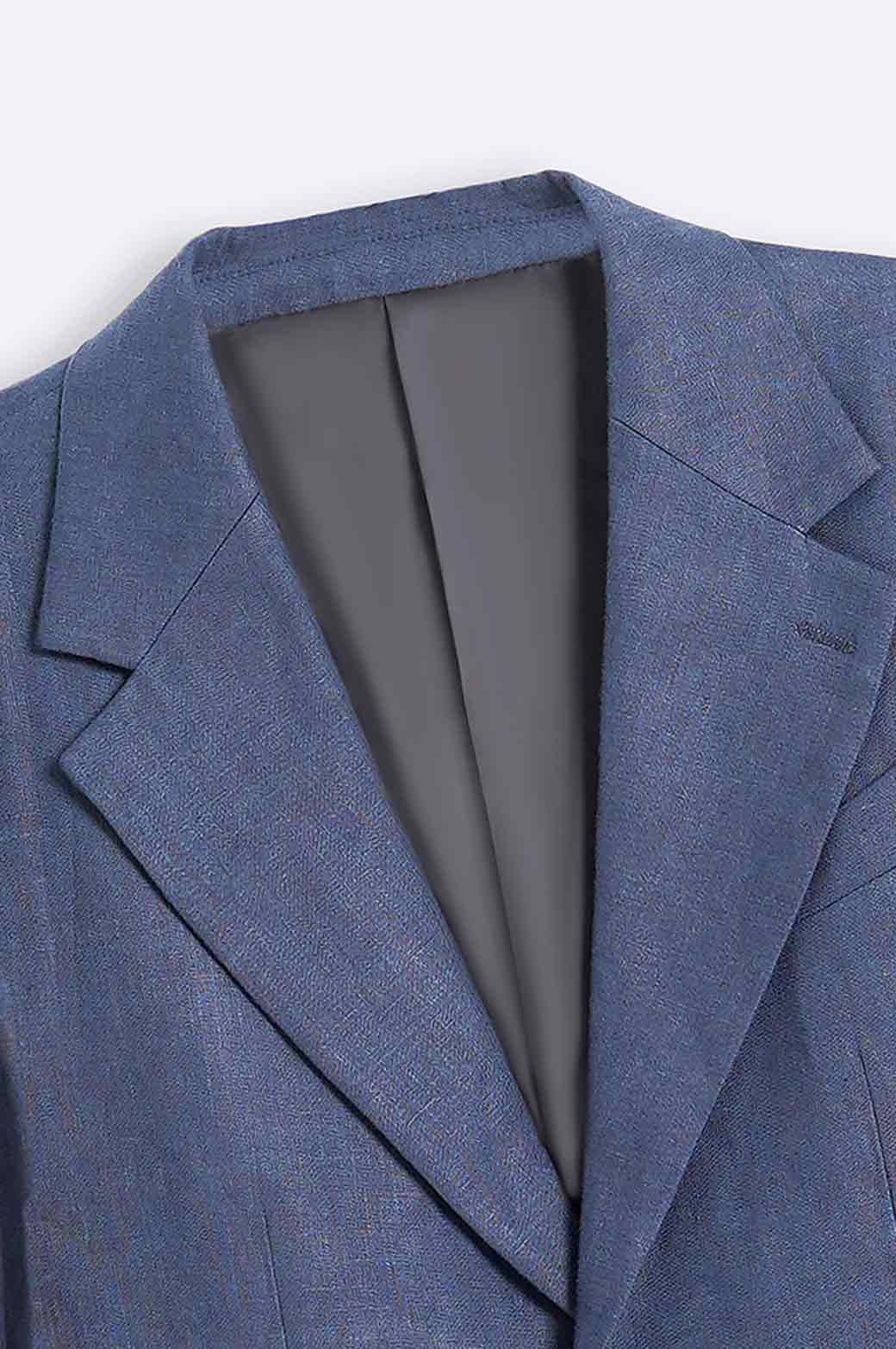 NAVY PREMIUM LINEN BLAZER