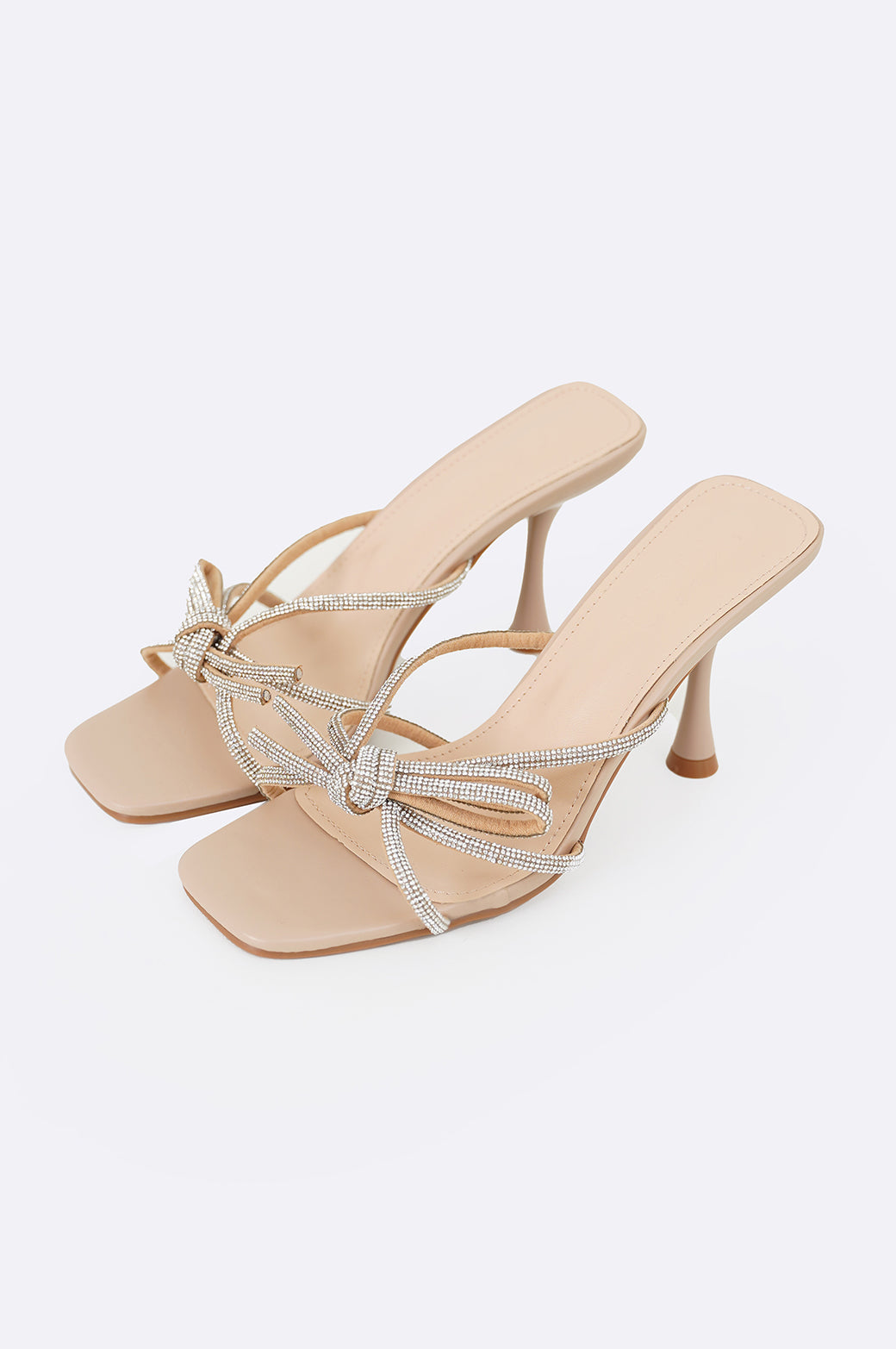 KHAKI PARTY HIGH HEELS