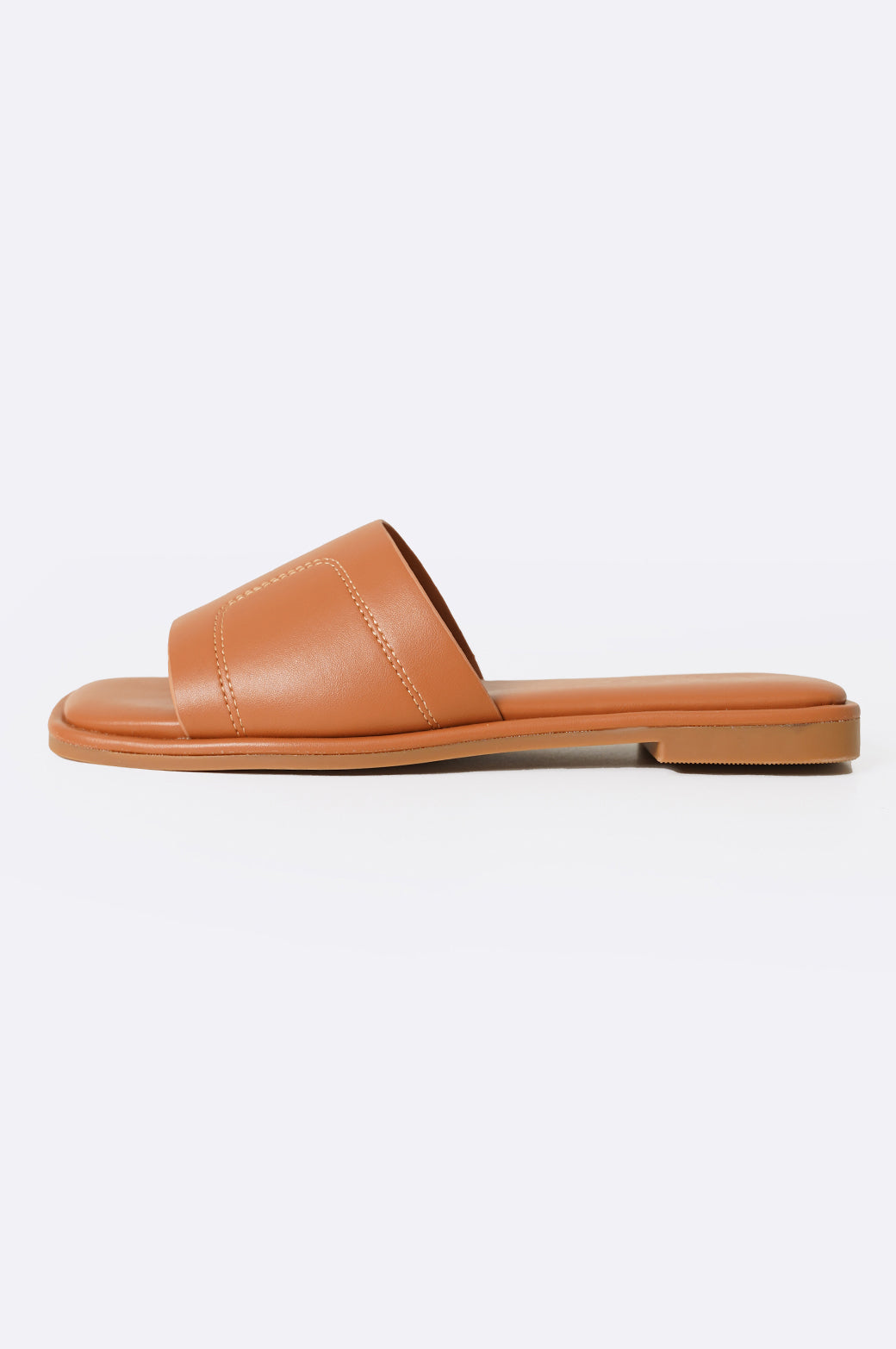 TAN BASIC COMFY SLIDES