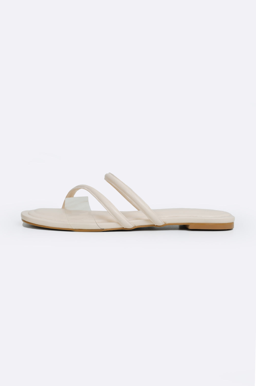 WHITE COMFY DAY SLIDES