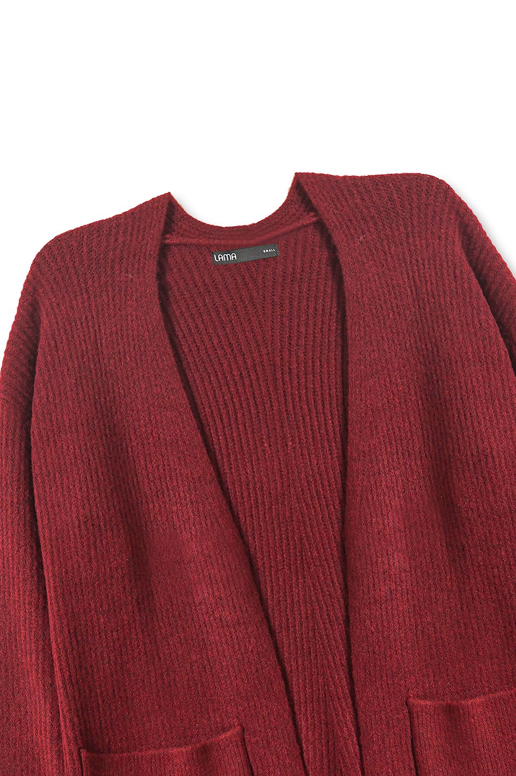 RED VIENNA WOOLY CARDIGAN