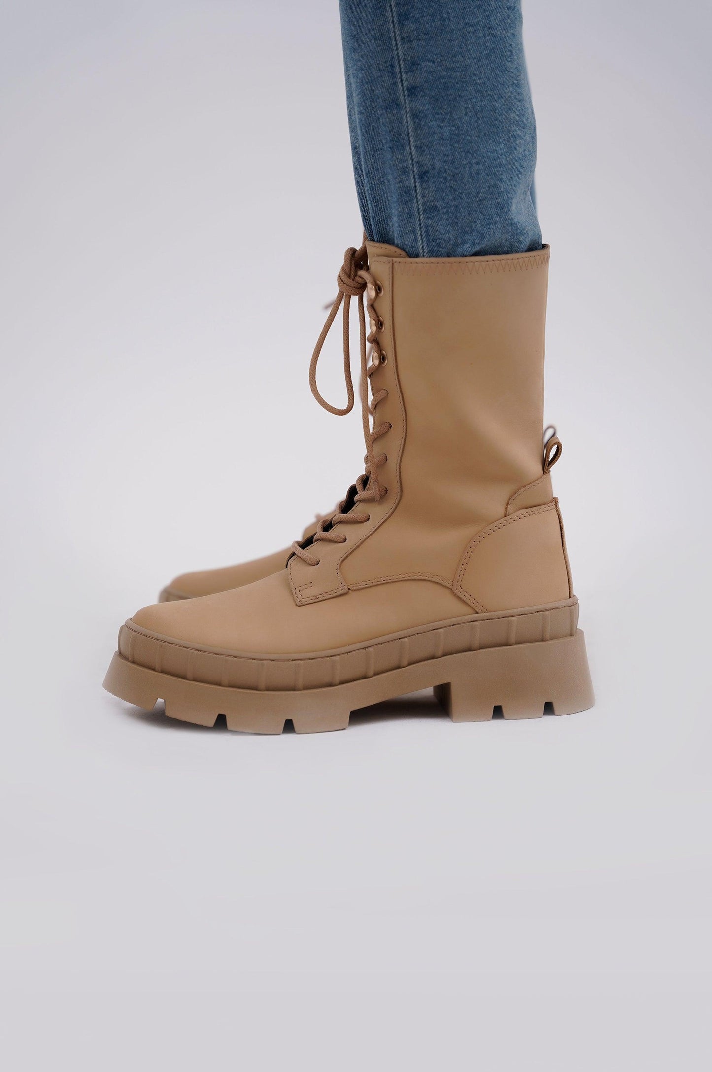 THE SUEDE COMBAT BOOTS - COMBAT BOOTS