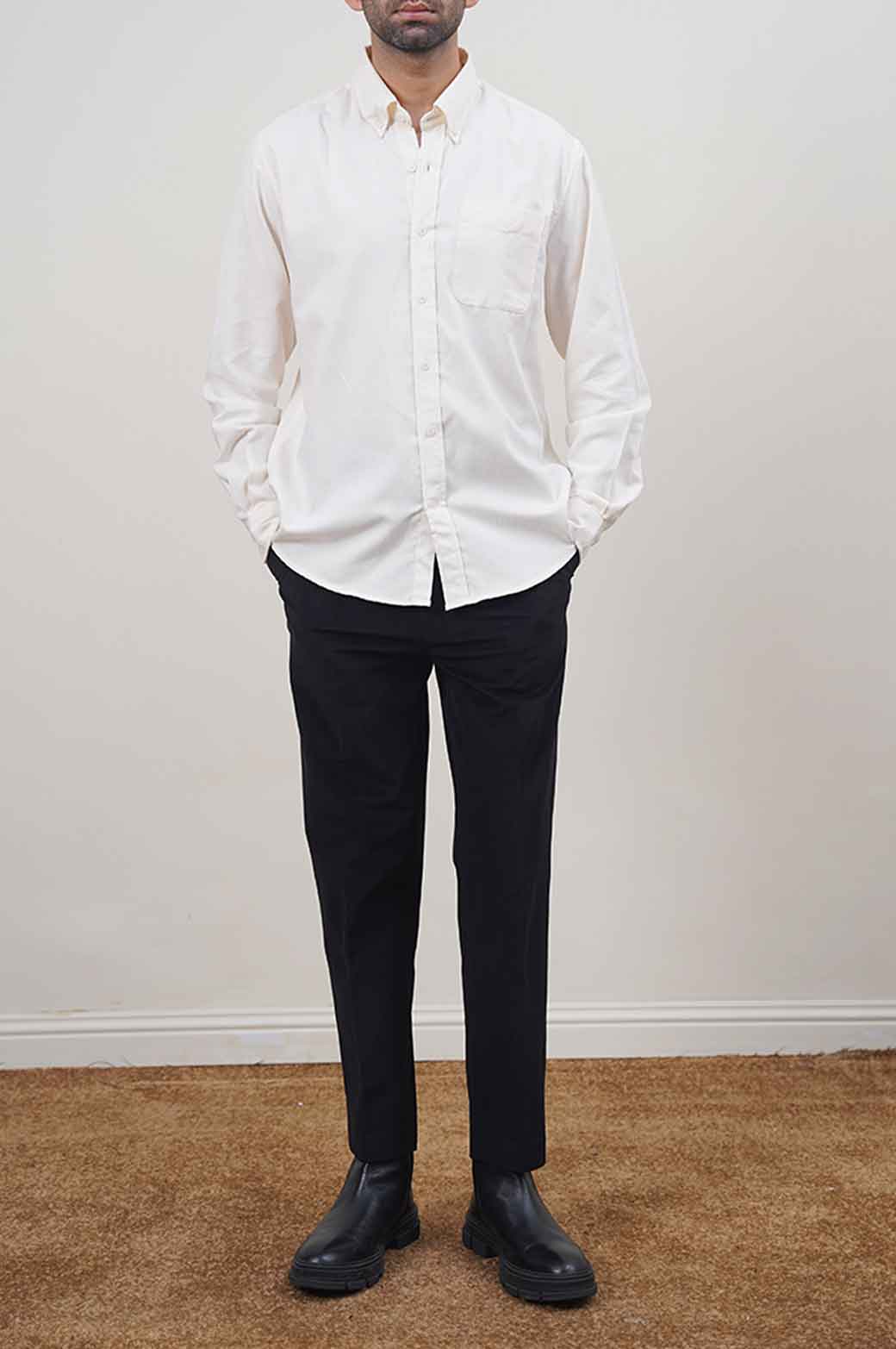 OFF WHITE OXFORD SHIRT