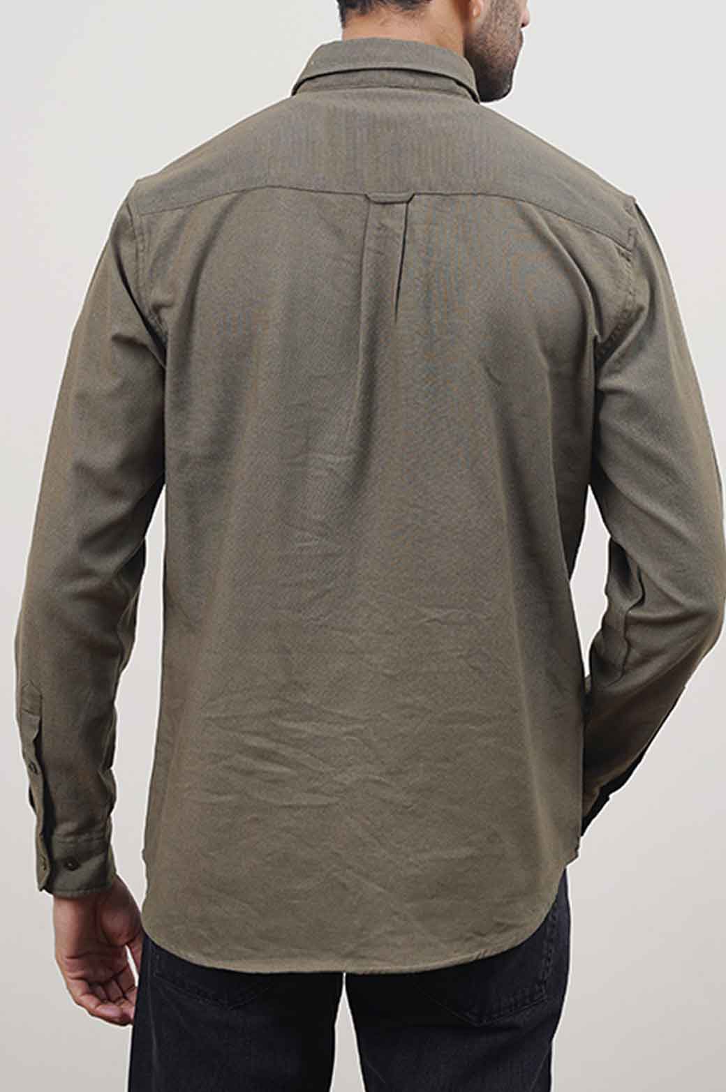 OLIVE OXFORD SHIRT