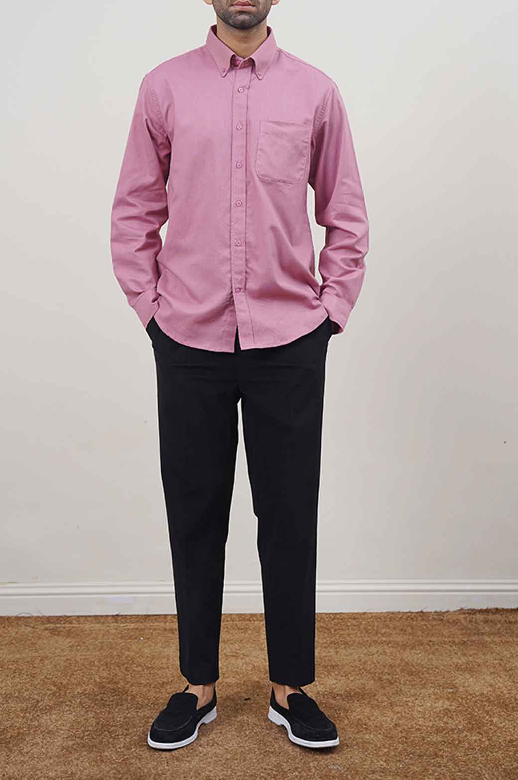 PINK OXFORD SHIRT