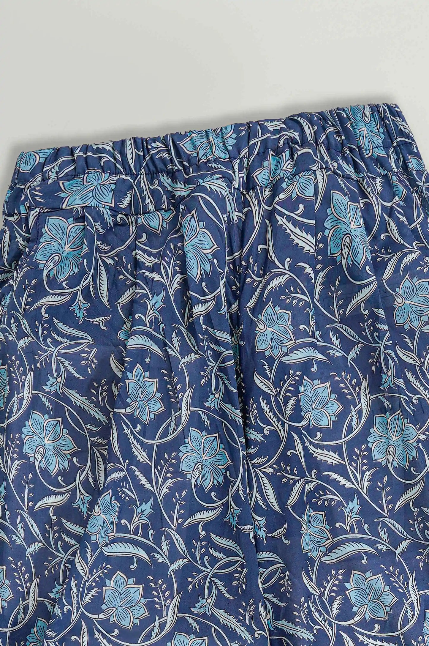 BLUE FLORAL PRINTED SET
