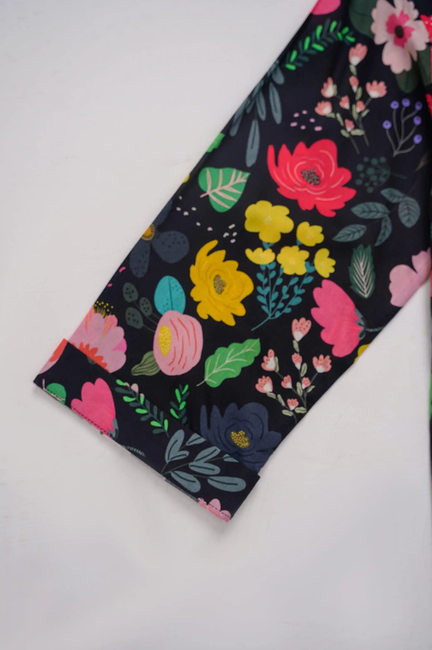 Black Floral Printed Shirt