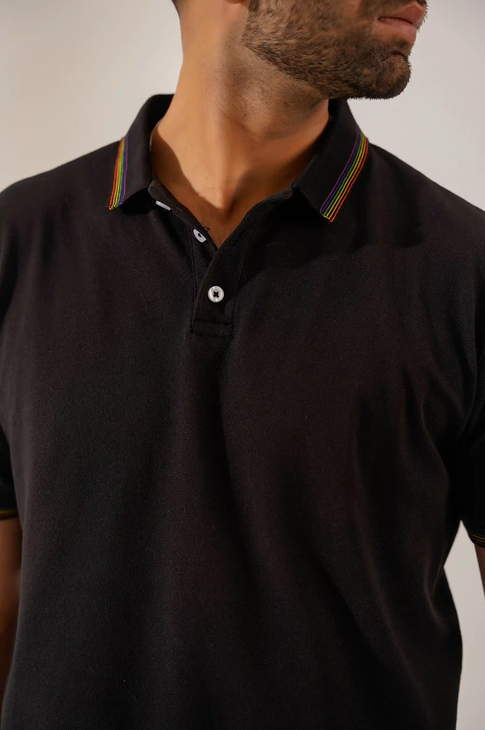 BLACK PERFORMACE POLO