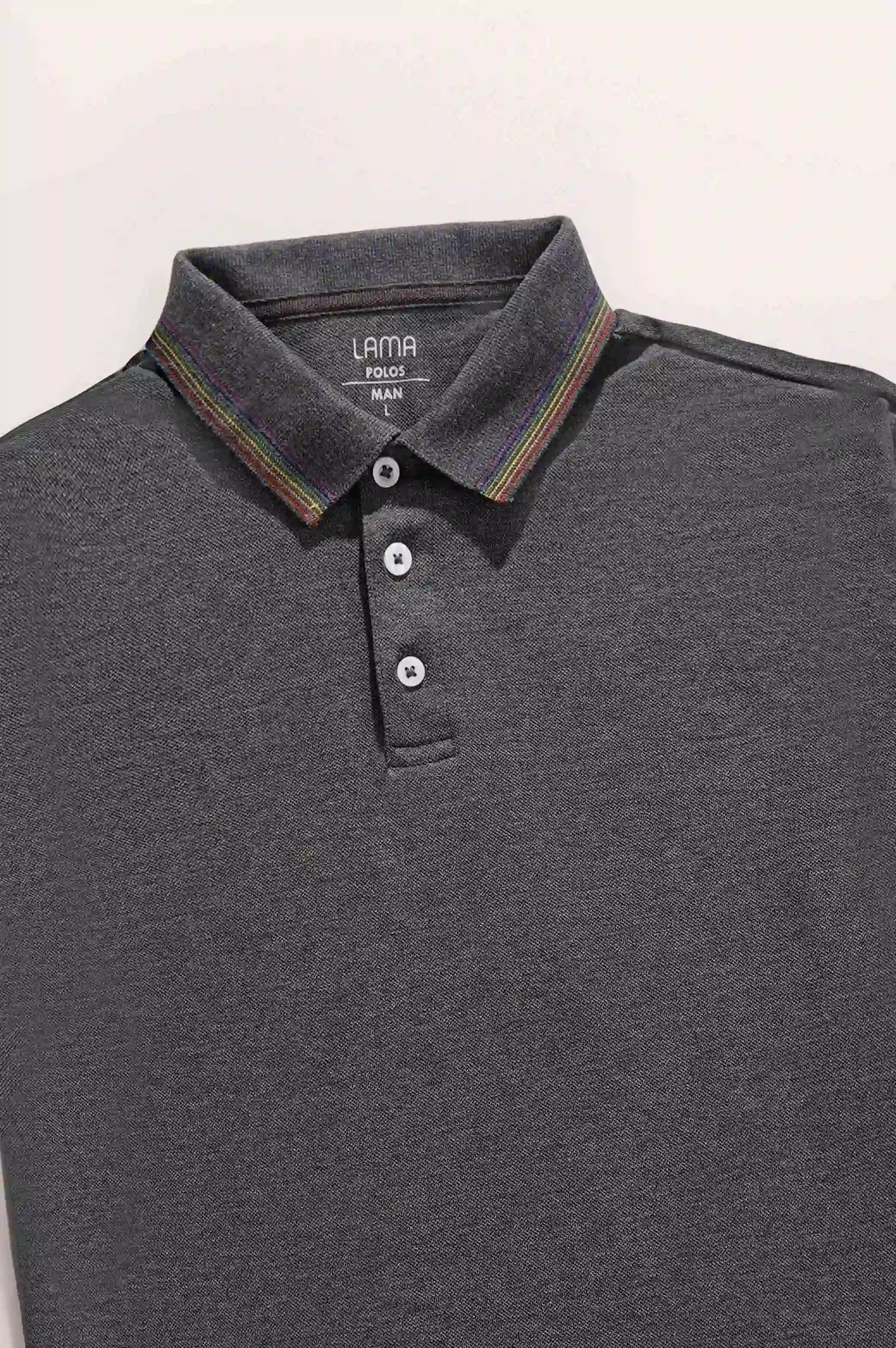 CHARCOAL PERFORMANCE POLO