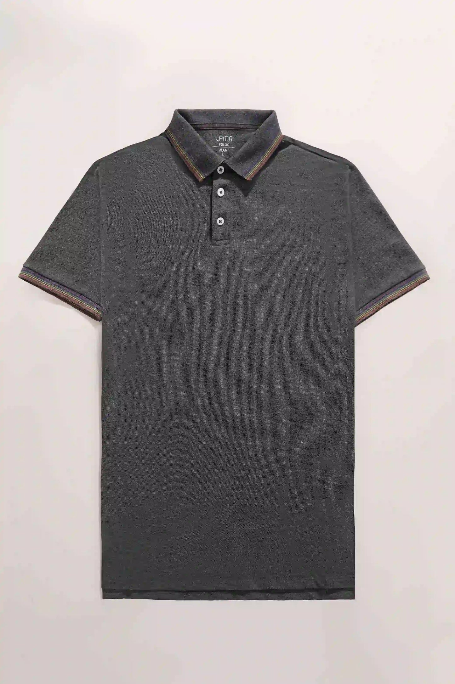 CHARCOAL PERFORMANCE POLO