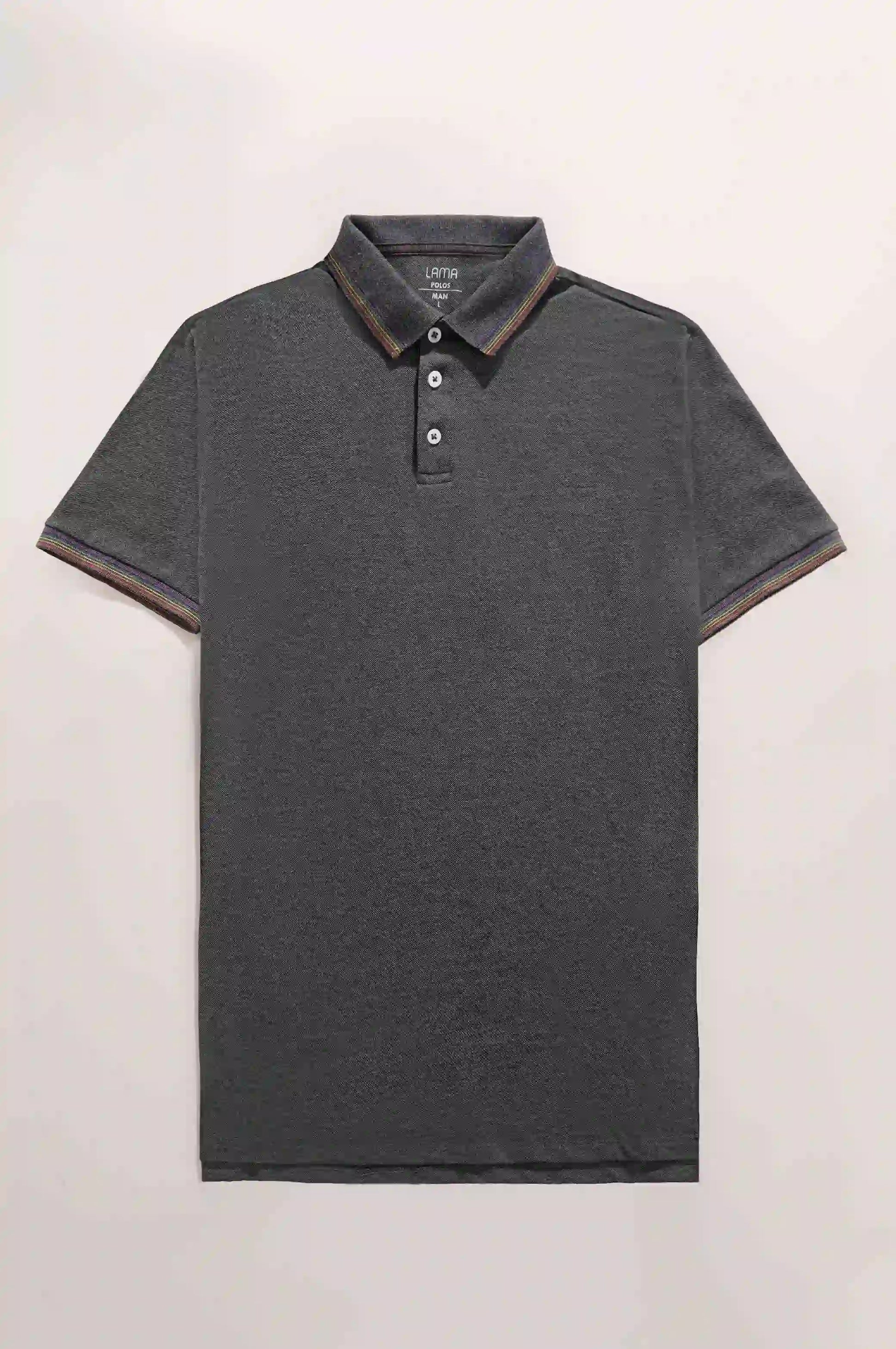 CHARCOAL PERFORMANCE POLO
