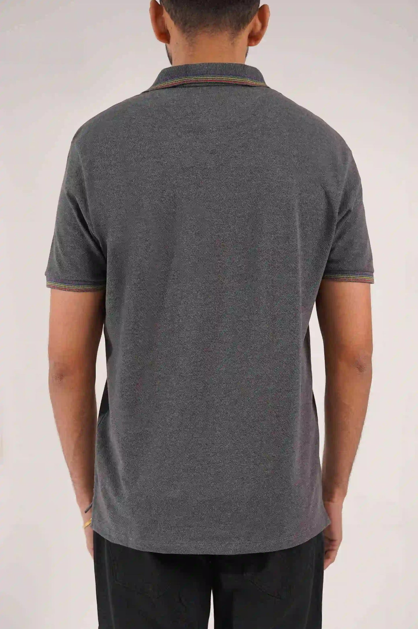 CHARCOAL PERFORMANCE POLO