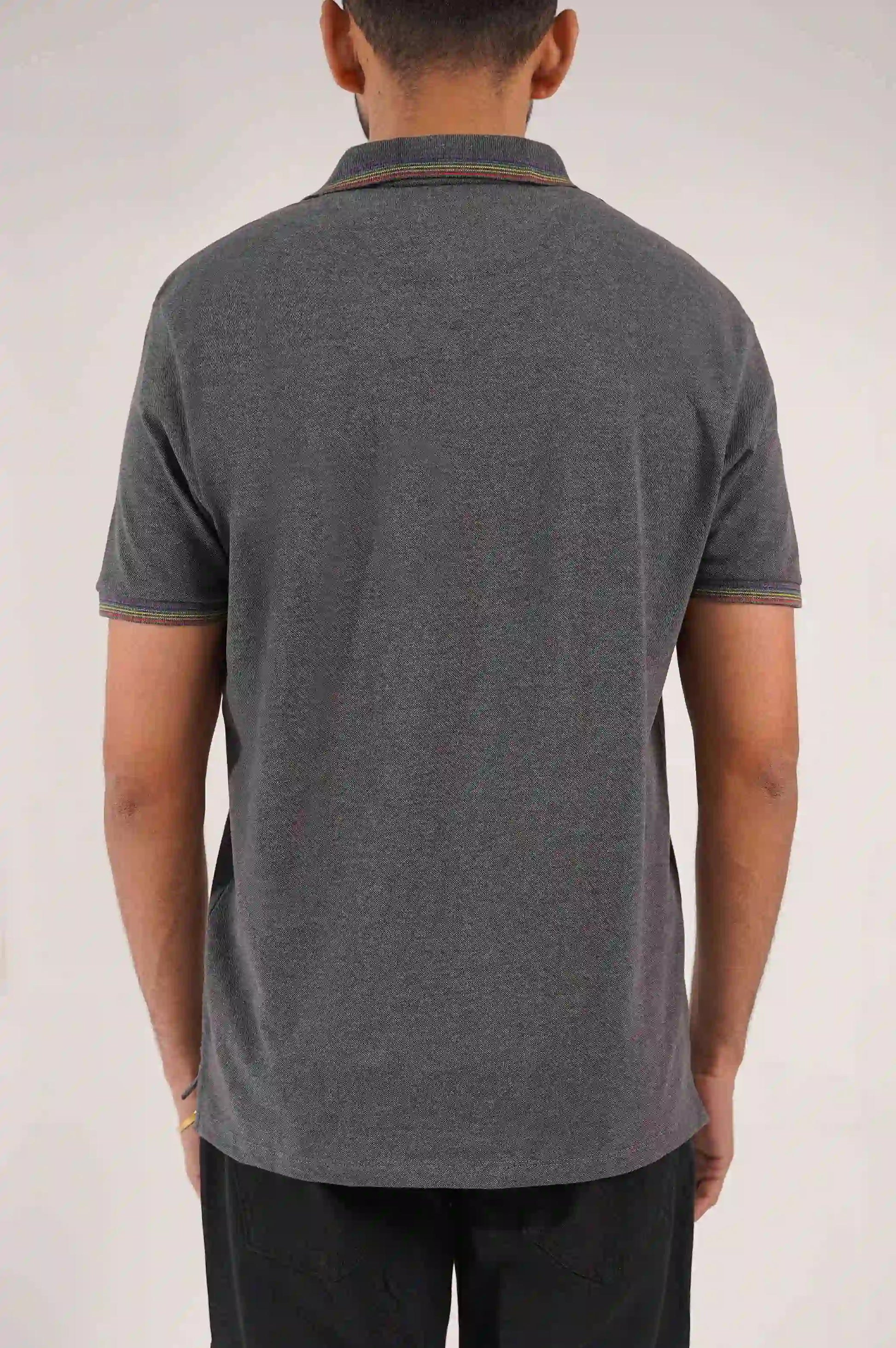 CHARCOAL PERFORMANCE POLO