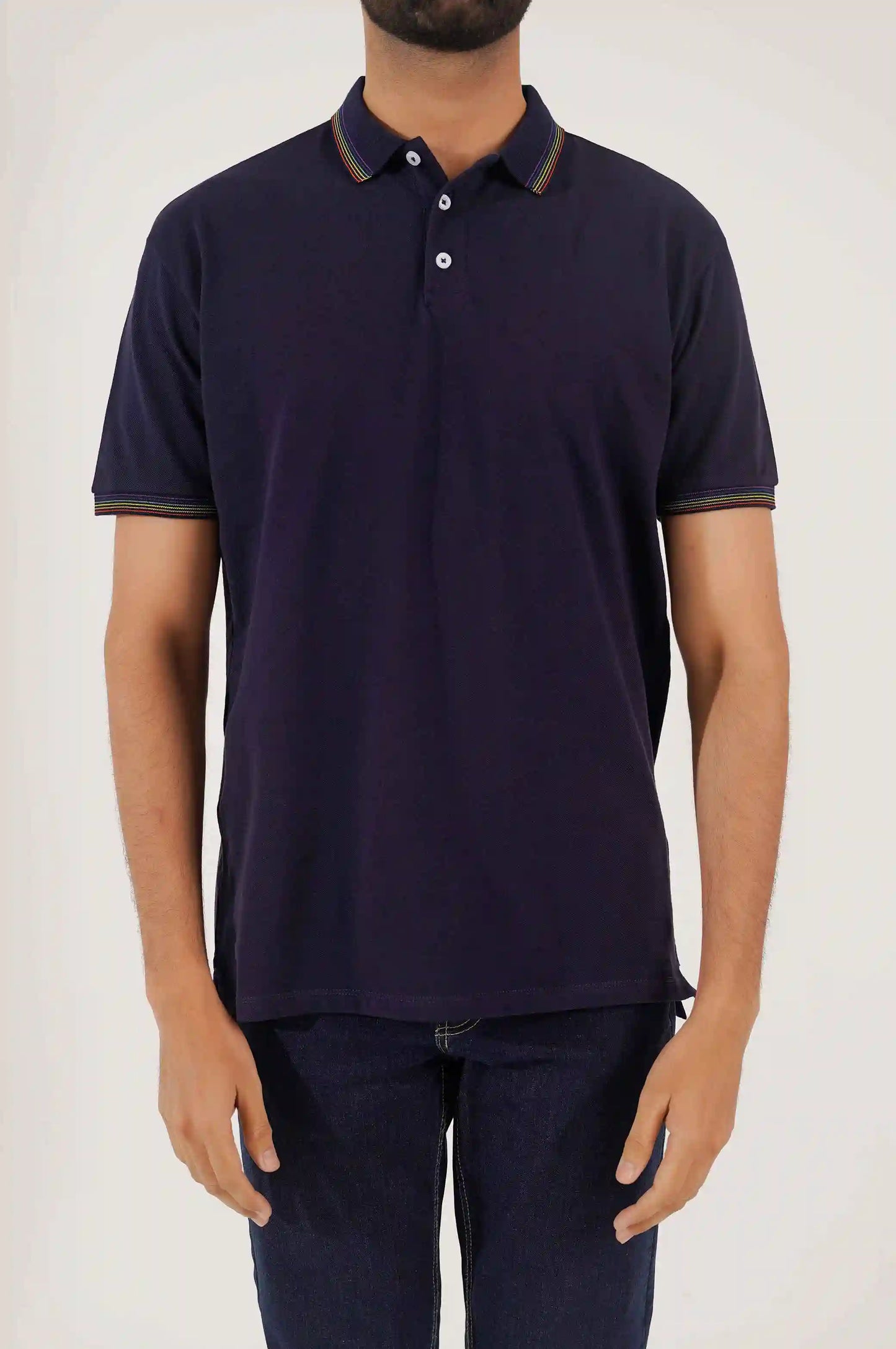 NAVY PERFORMANCE POLO