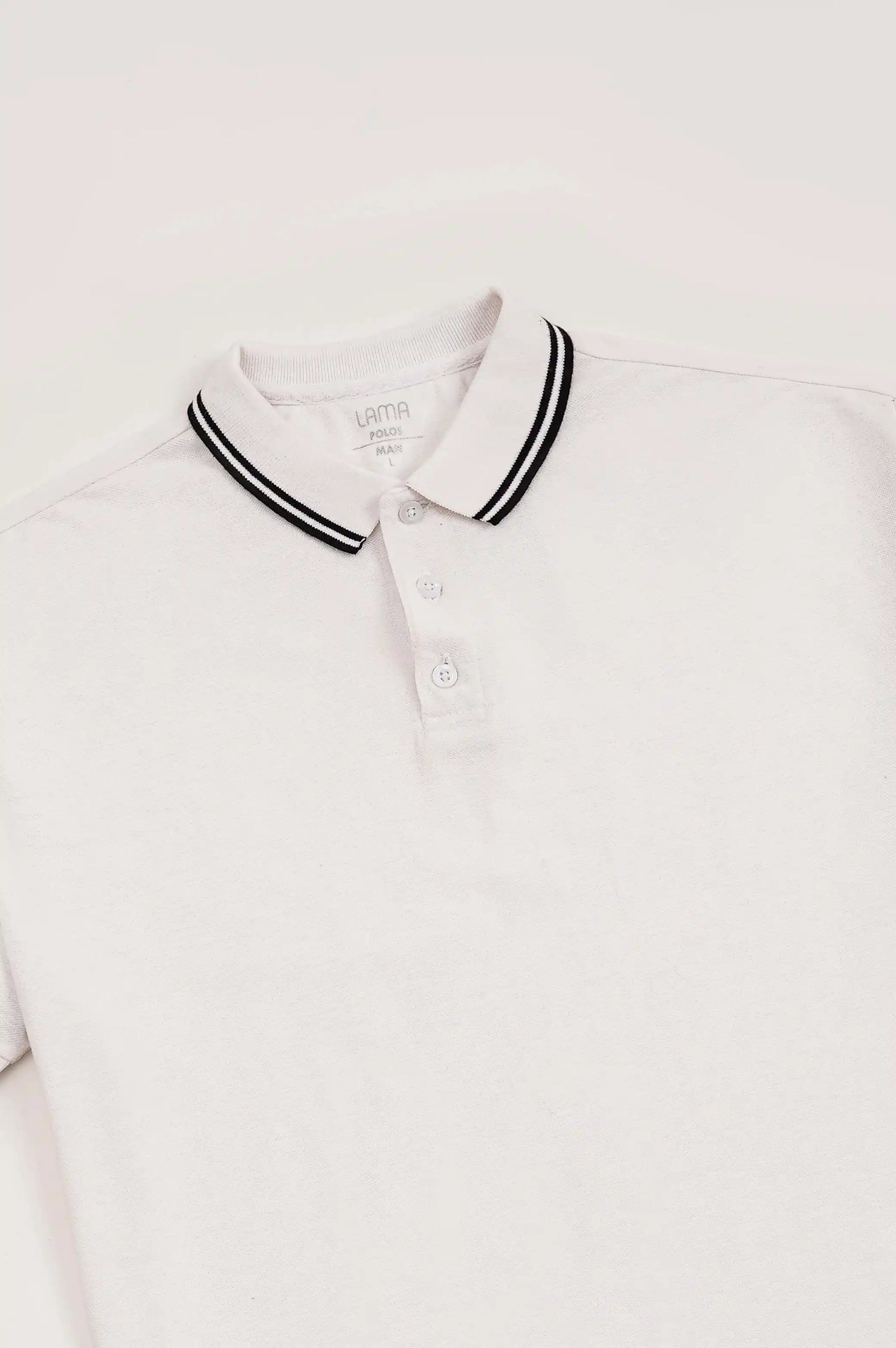 White Man Polo Shirt