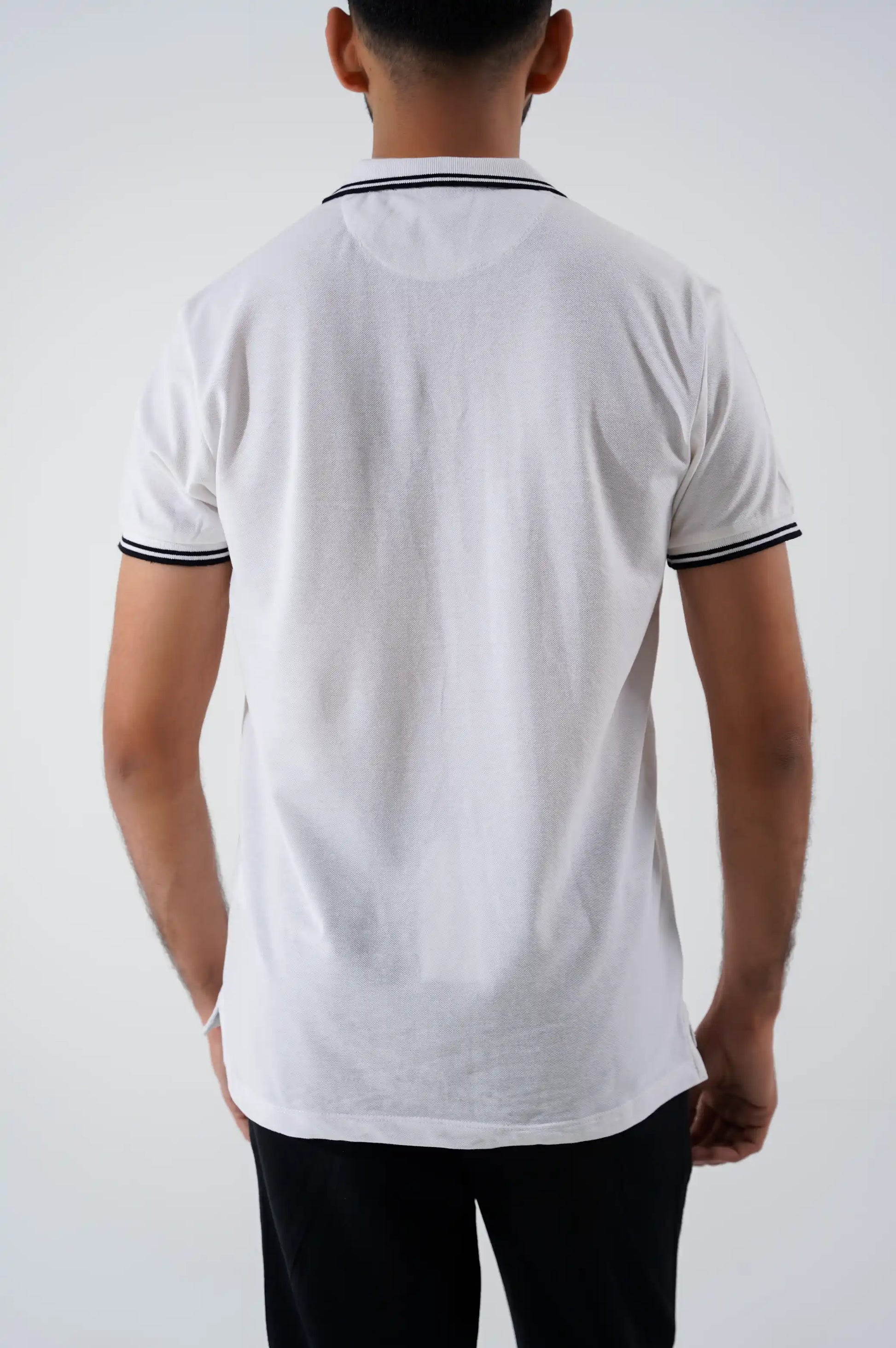 White Man Polo Shirt