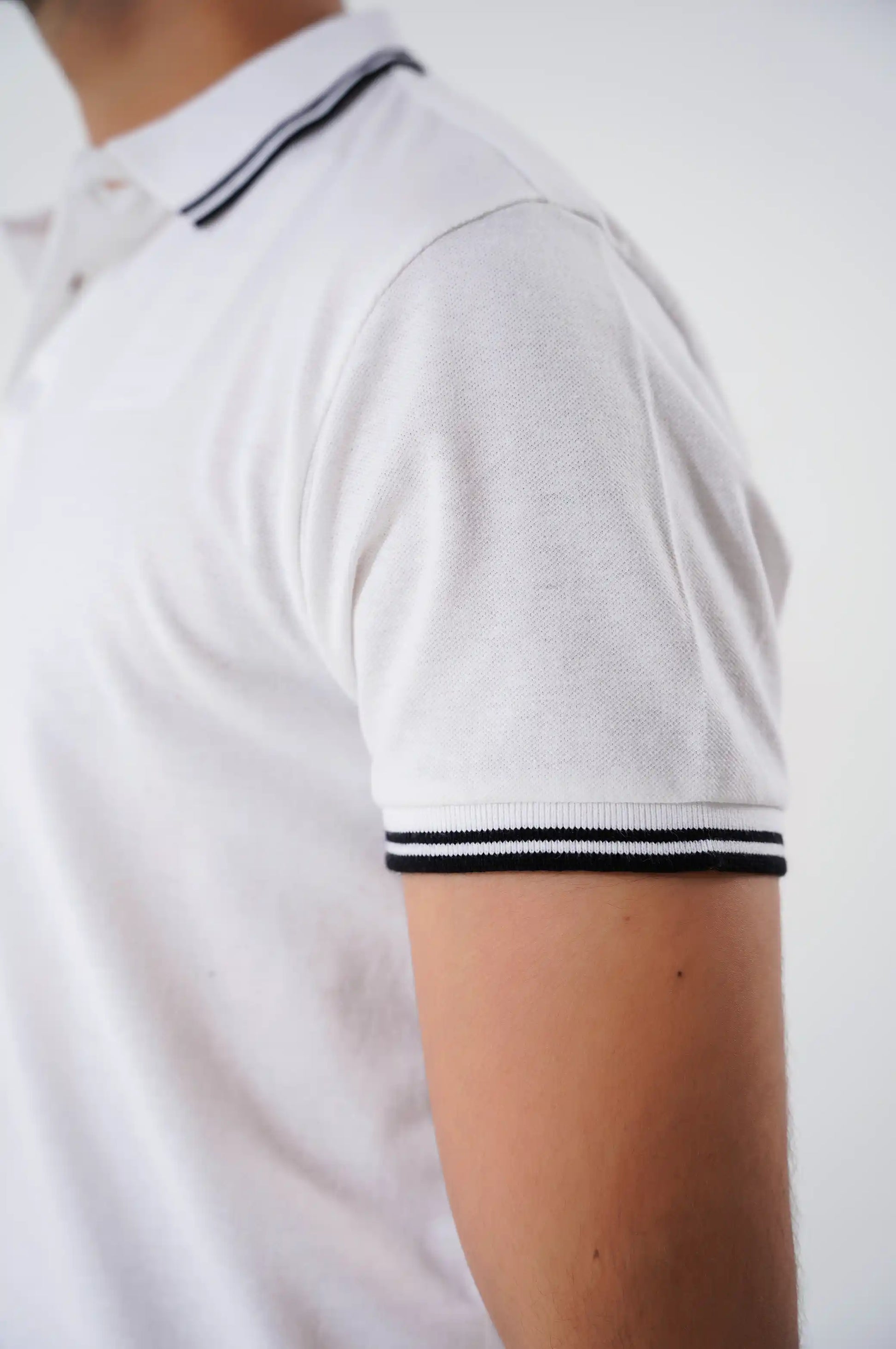 White Man Polo Shirt