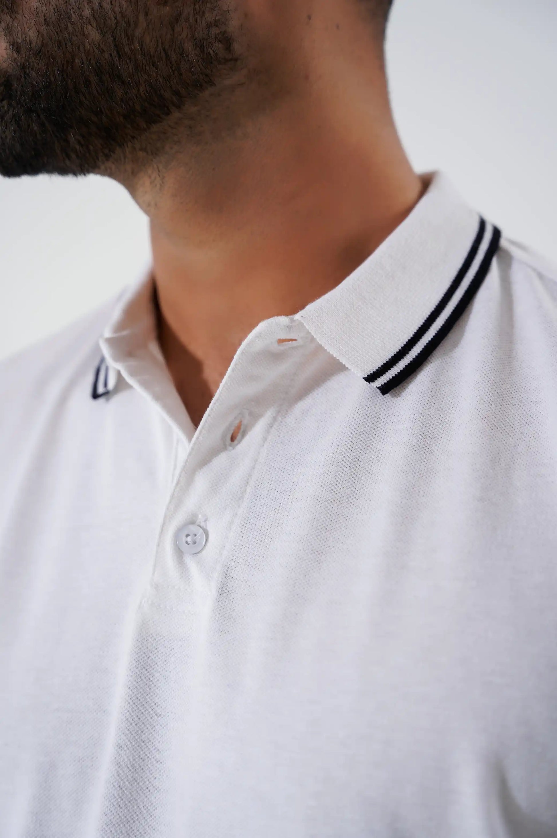 White Man Polo Shirt