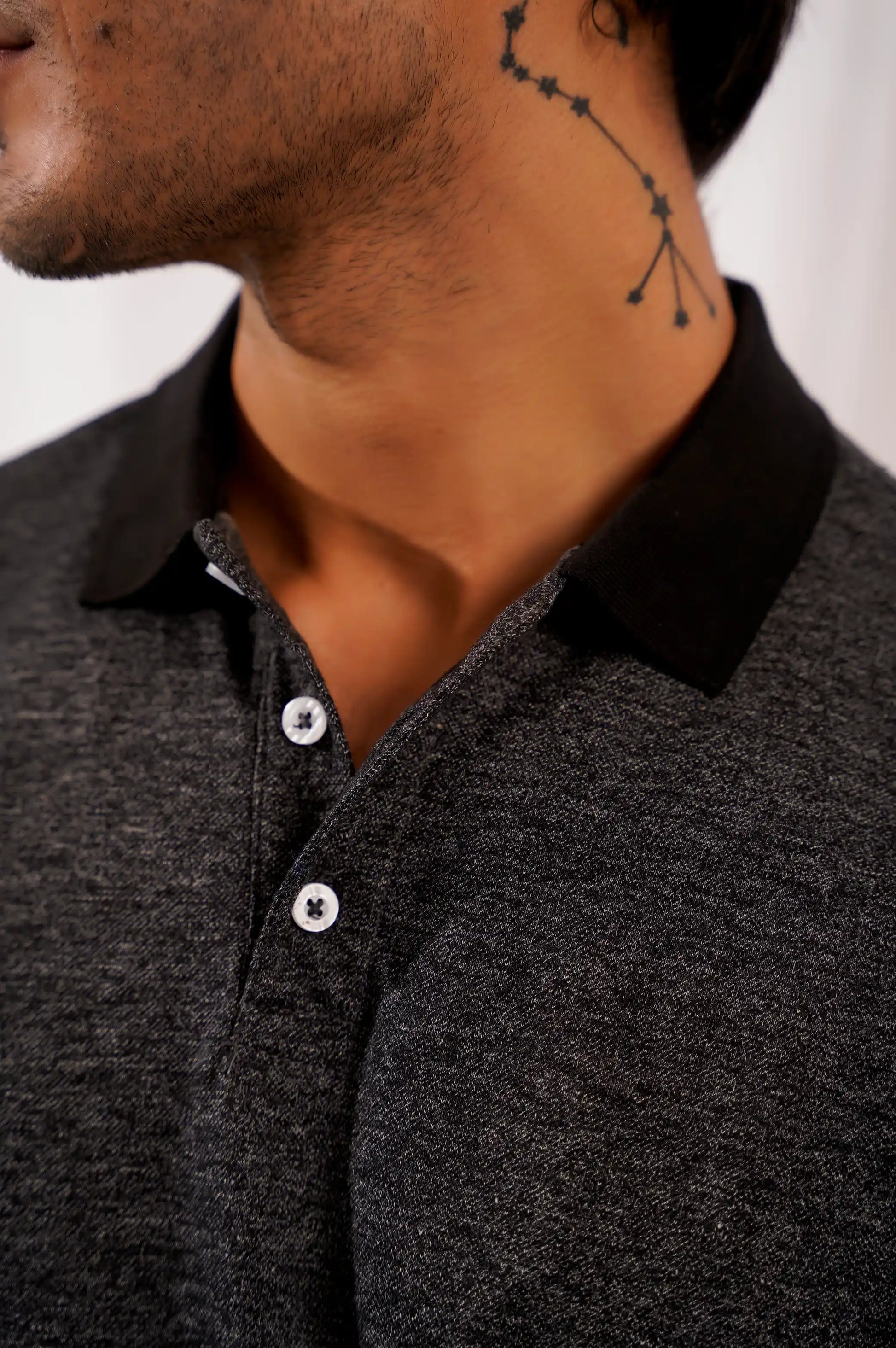 BLACK EVERYDAY POLO