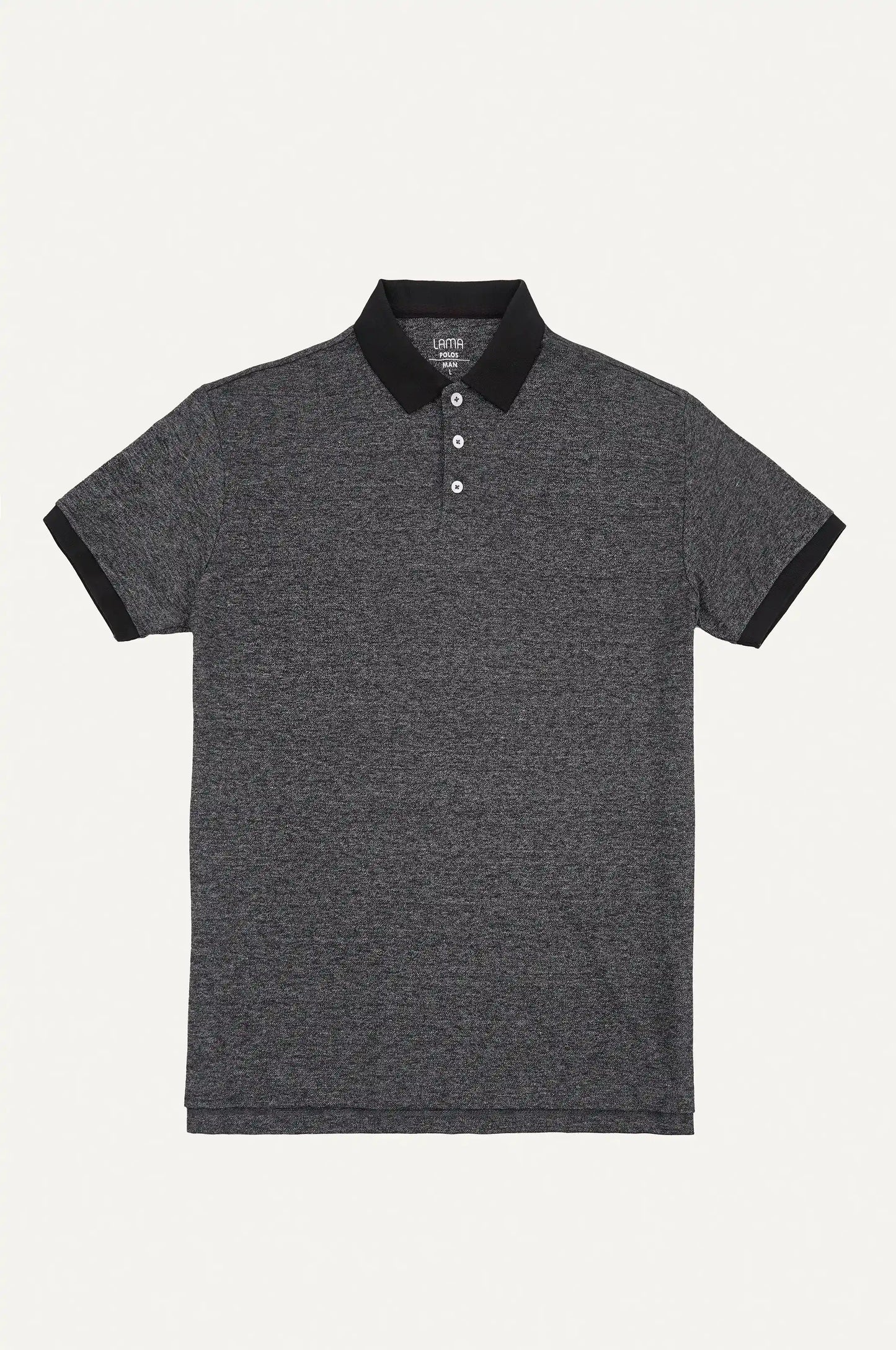 BLACK EVERYDAY POLO