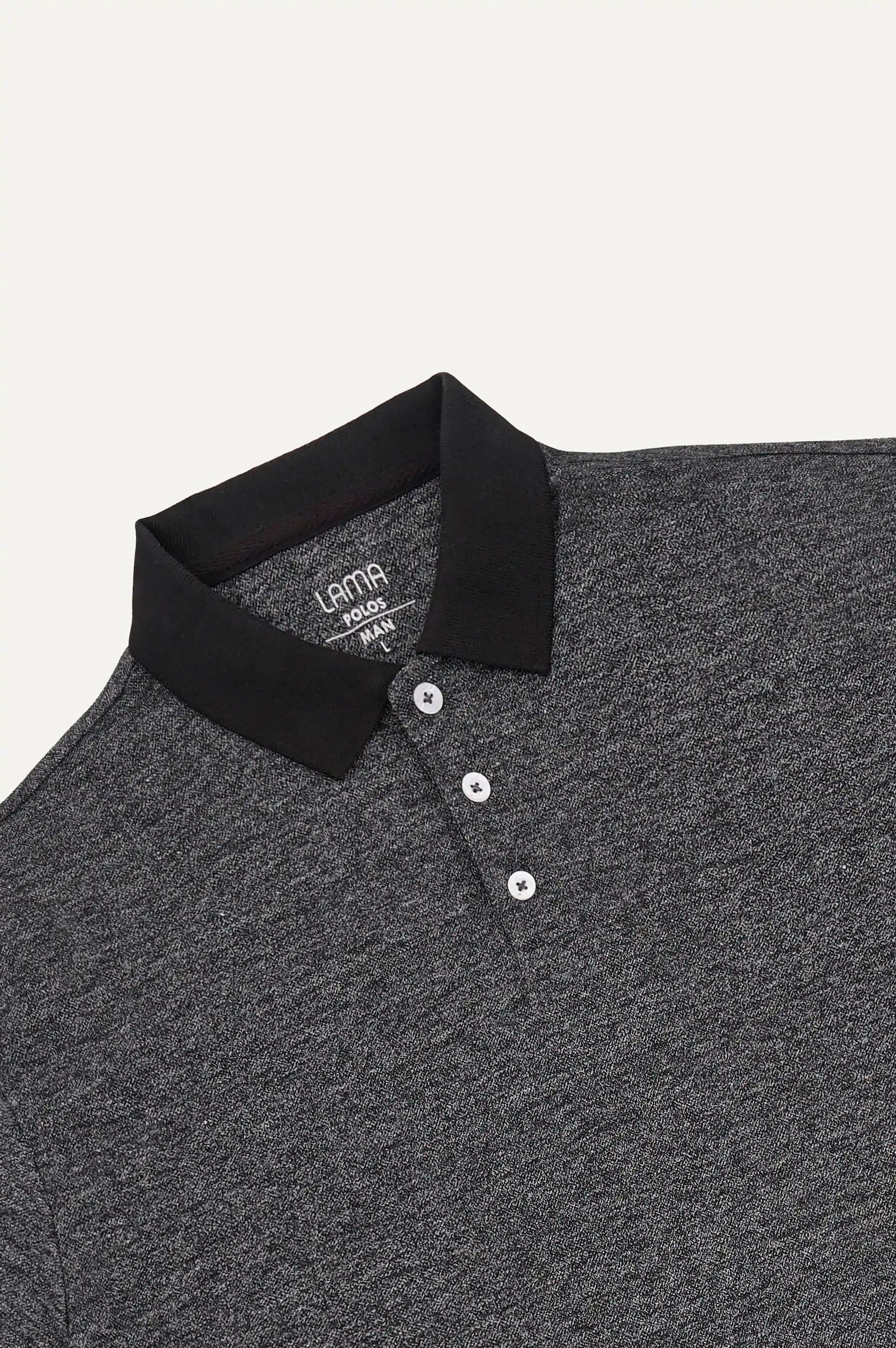 BLACK EVERYDAY POLO