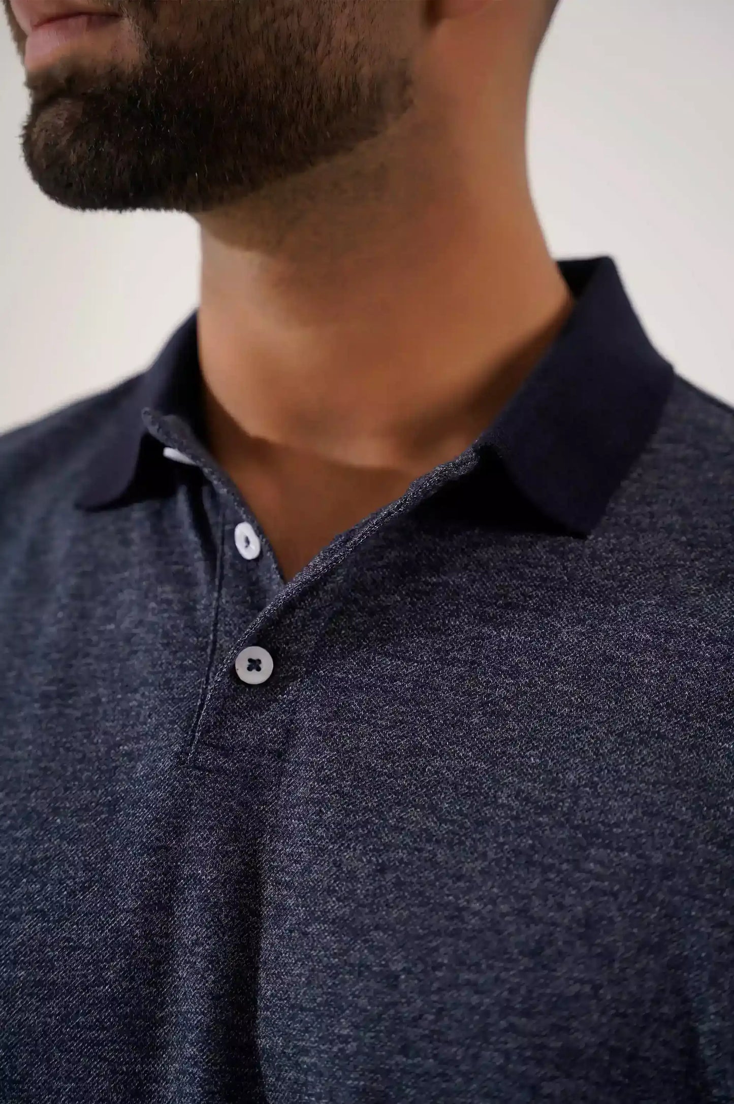 Blue Men Polo Shirt