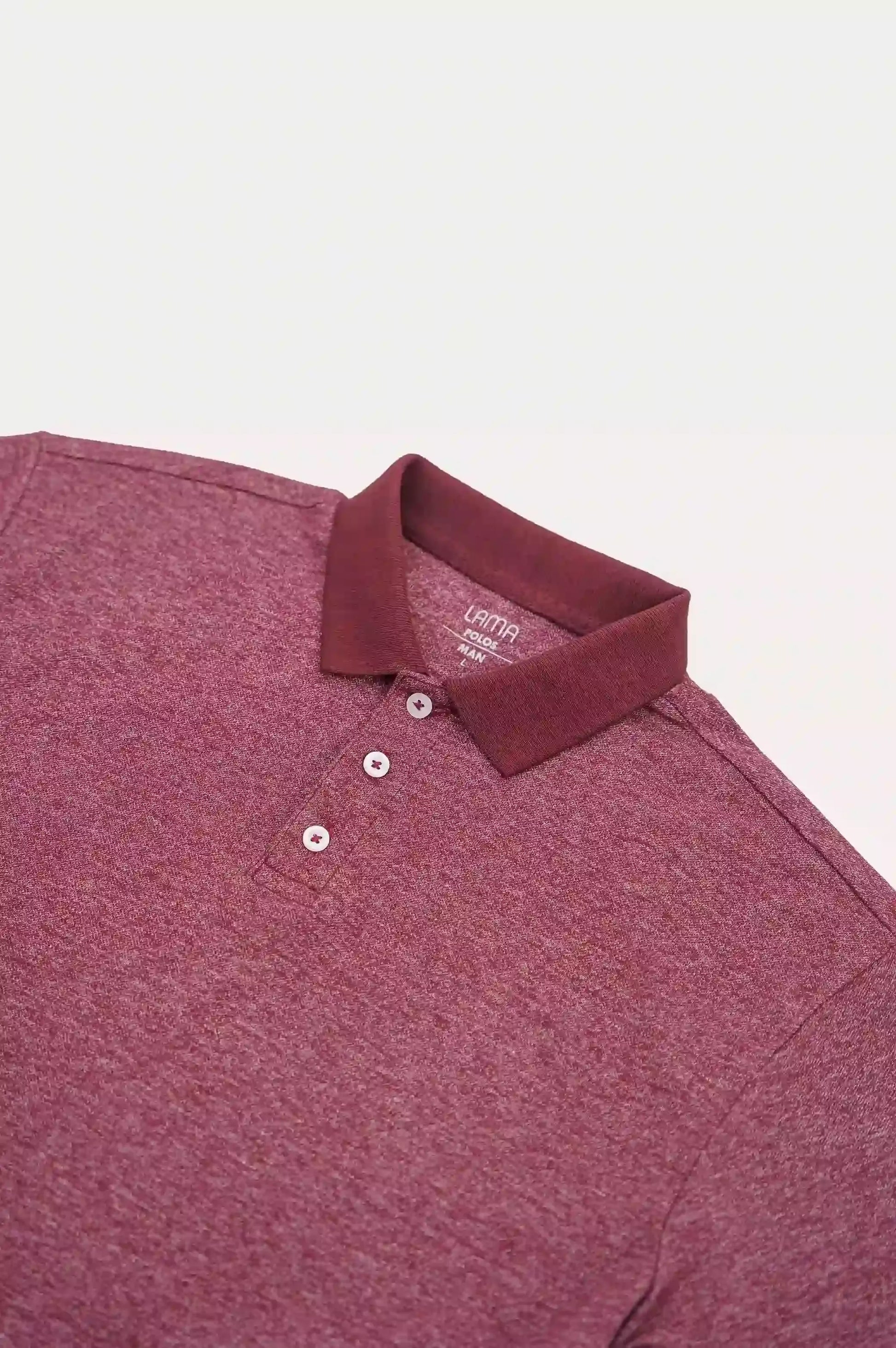 Maroon Men Polo Shirt
